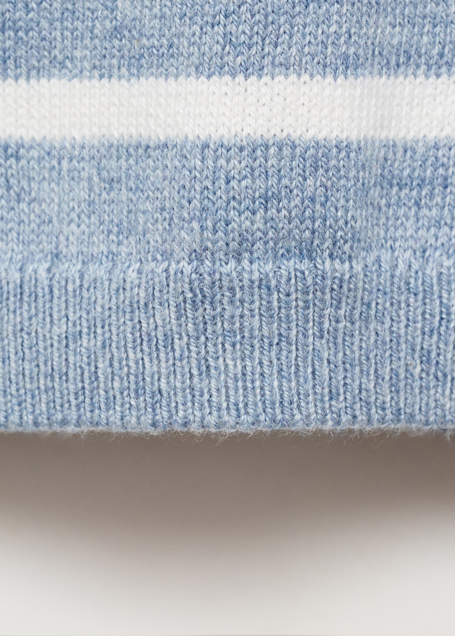 Knit striped sweater - Details of the article 0