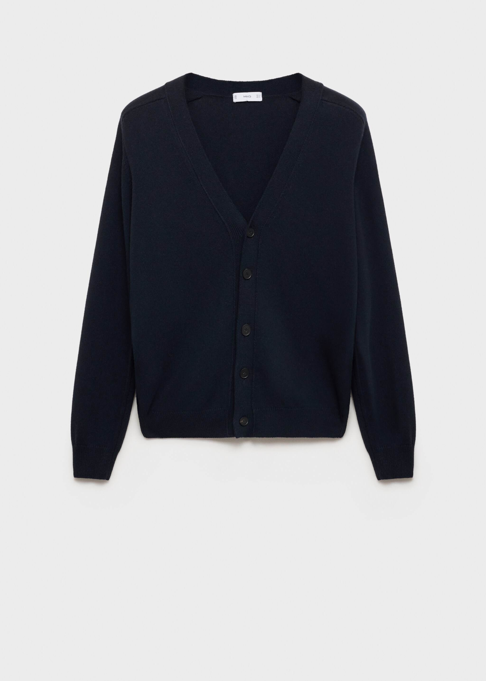Cárdigan punto algodón botones - Artículo sin modelo, Azul noche. Ref: 87074410-00.