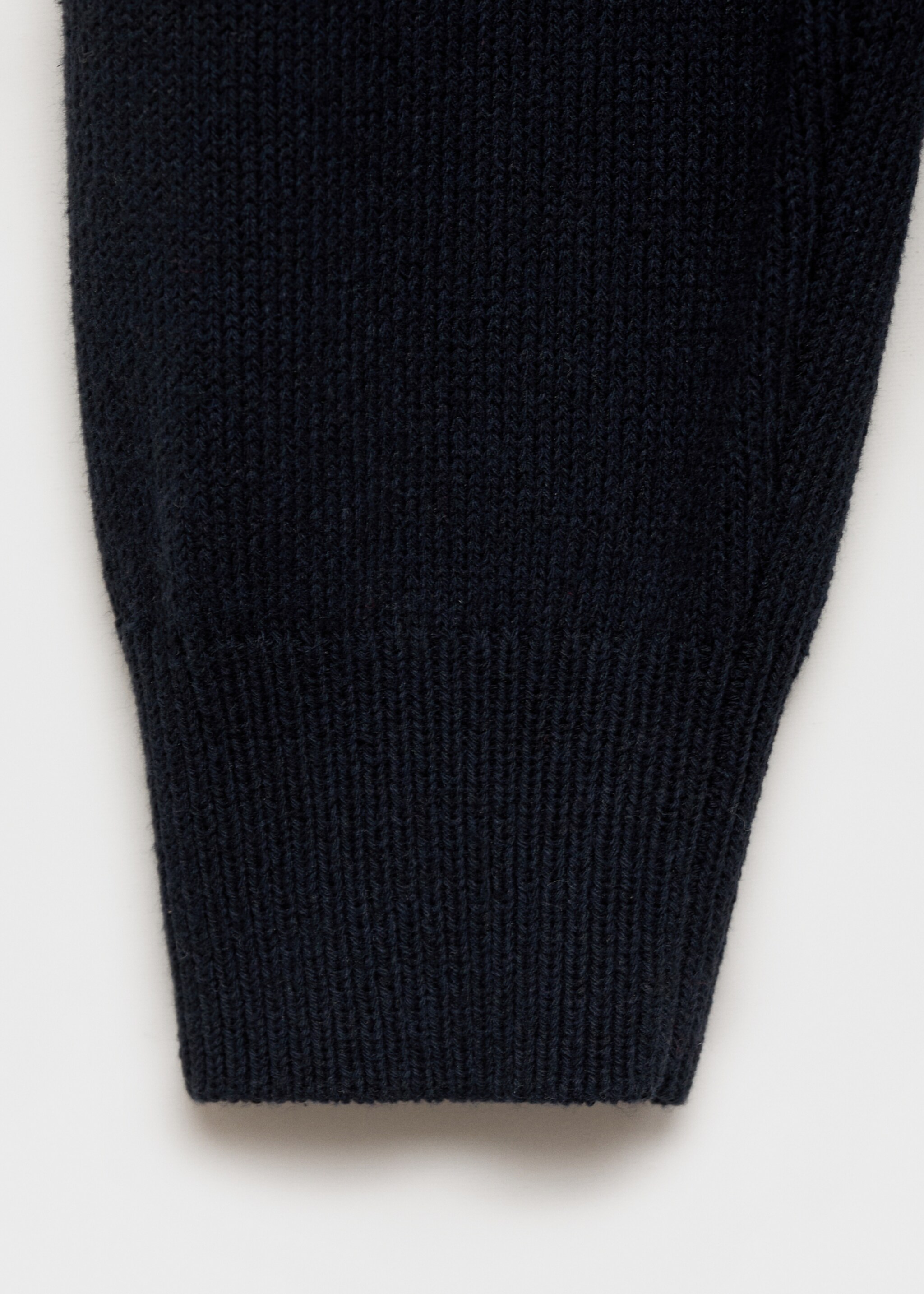 Cárdigan punto algodón botones - Detalle del artículo 0, Azul noche. Ref: 87074410-00.