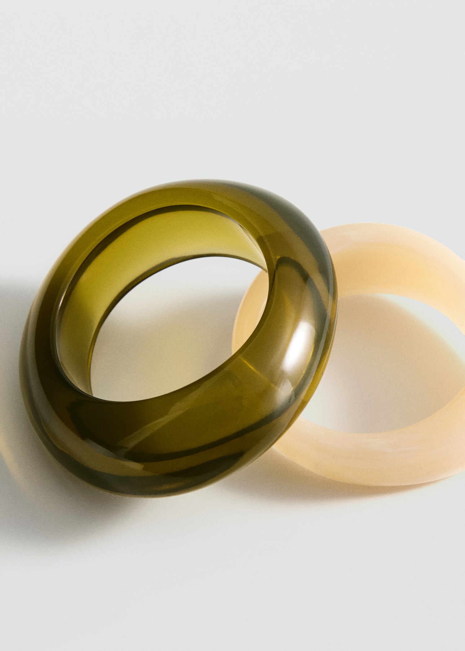 2er-Set kombinierte Armbänder - Mittlere Ansicht