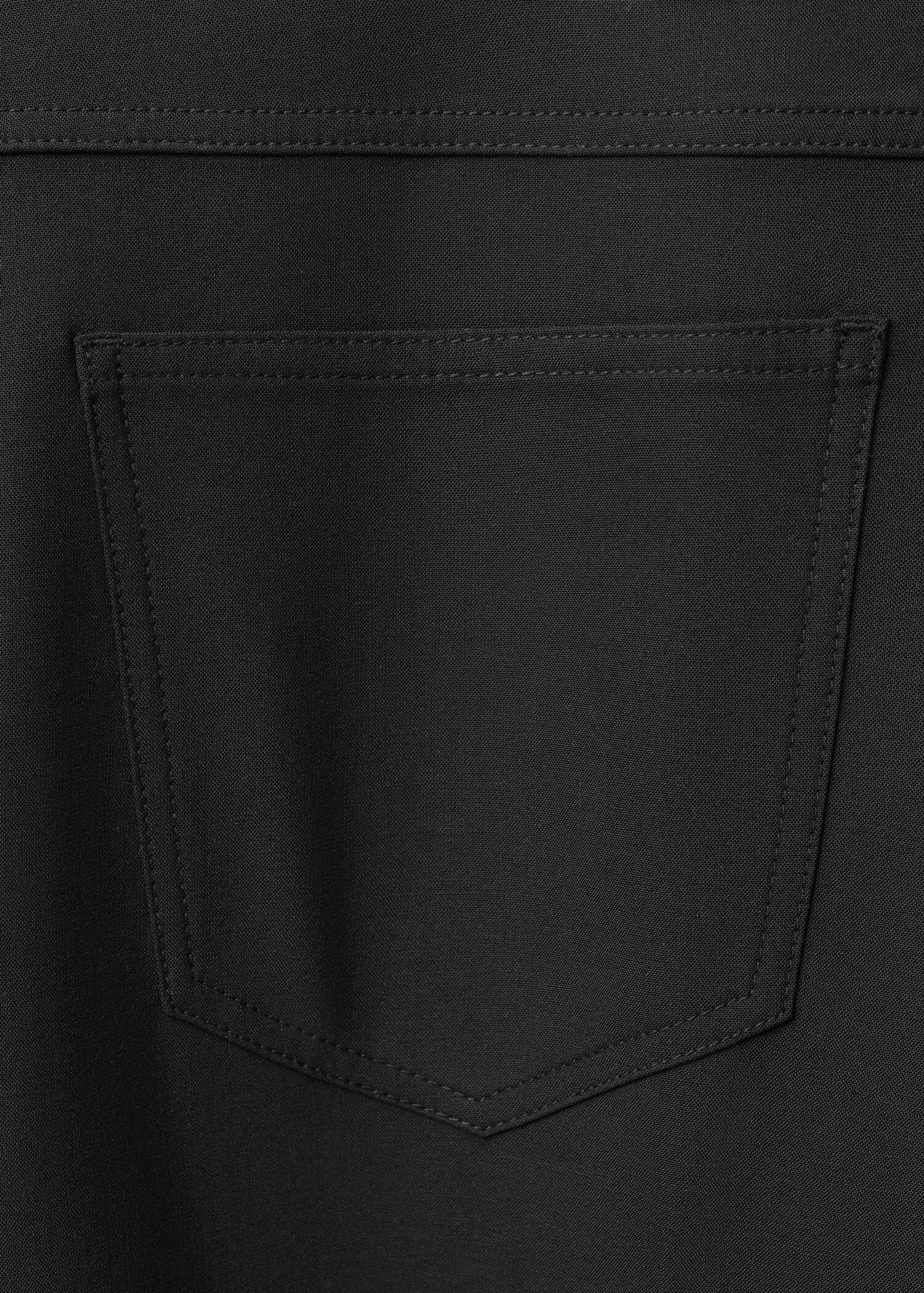 Combined wool-blend jogger trousers - Details of the article 0