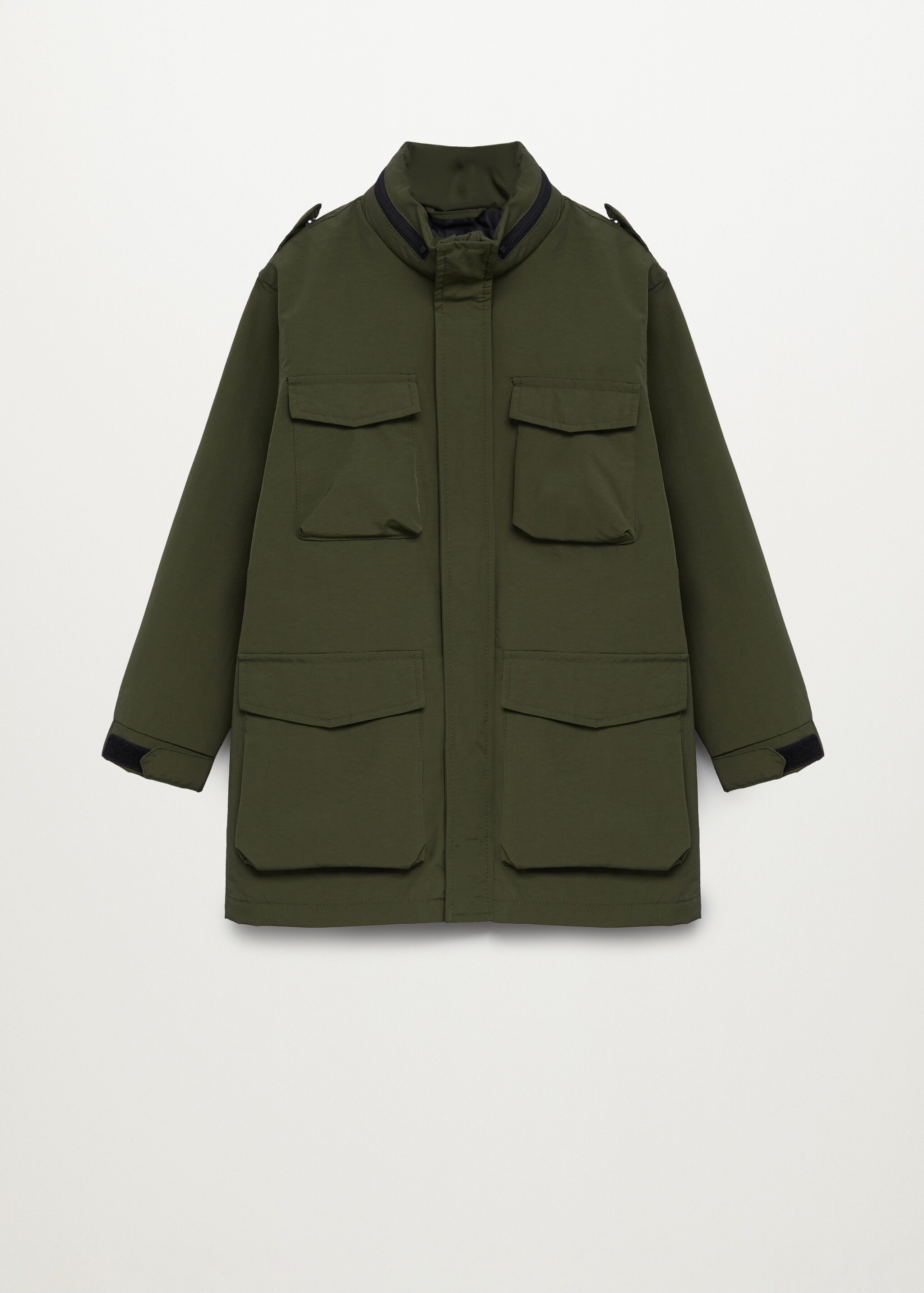 Parka bolsillos capucha - Artículo sin modelo