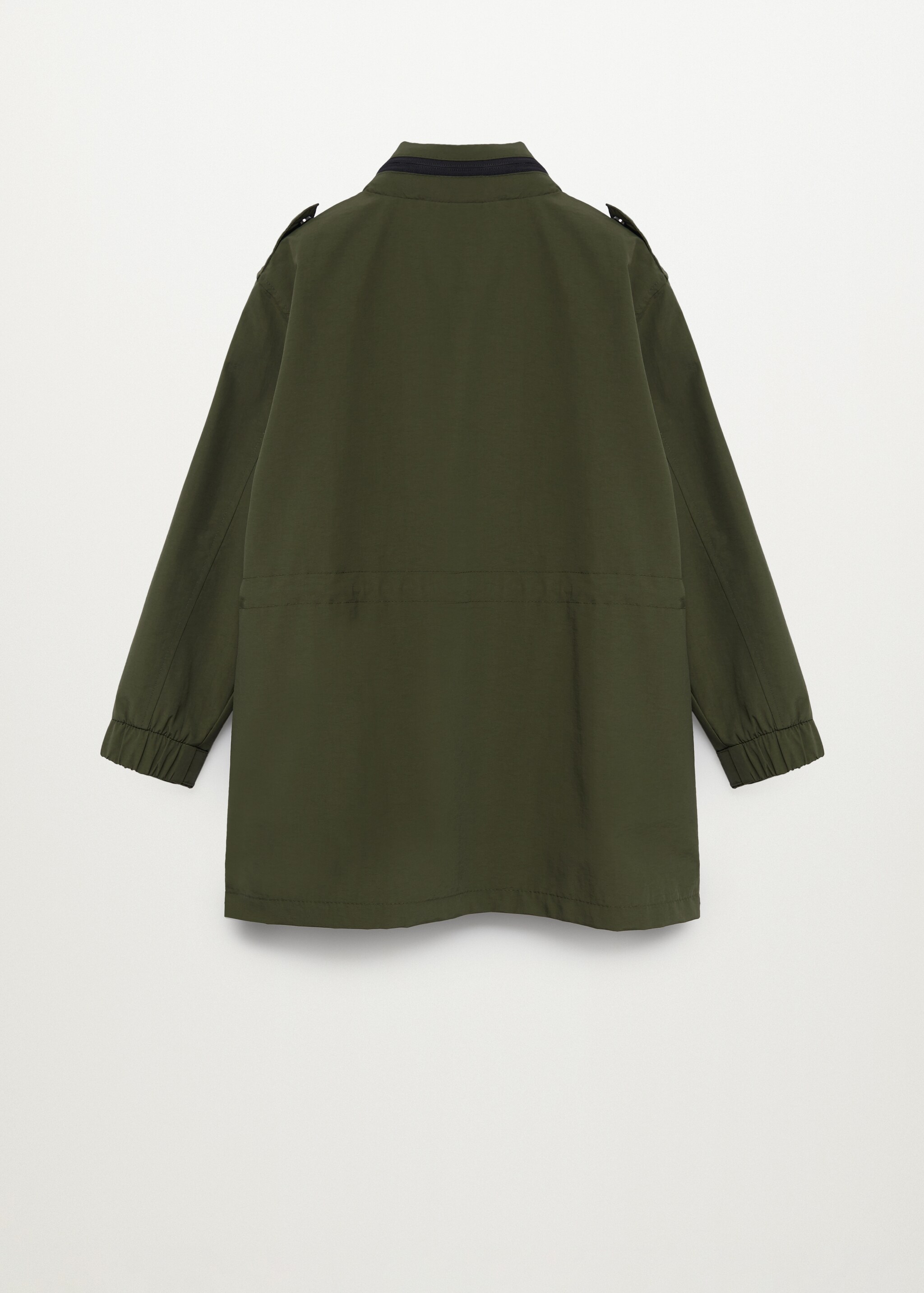 Parka bolsillos capucha - Reverso del artículo