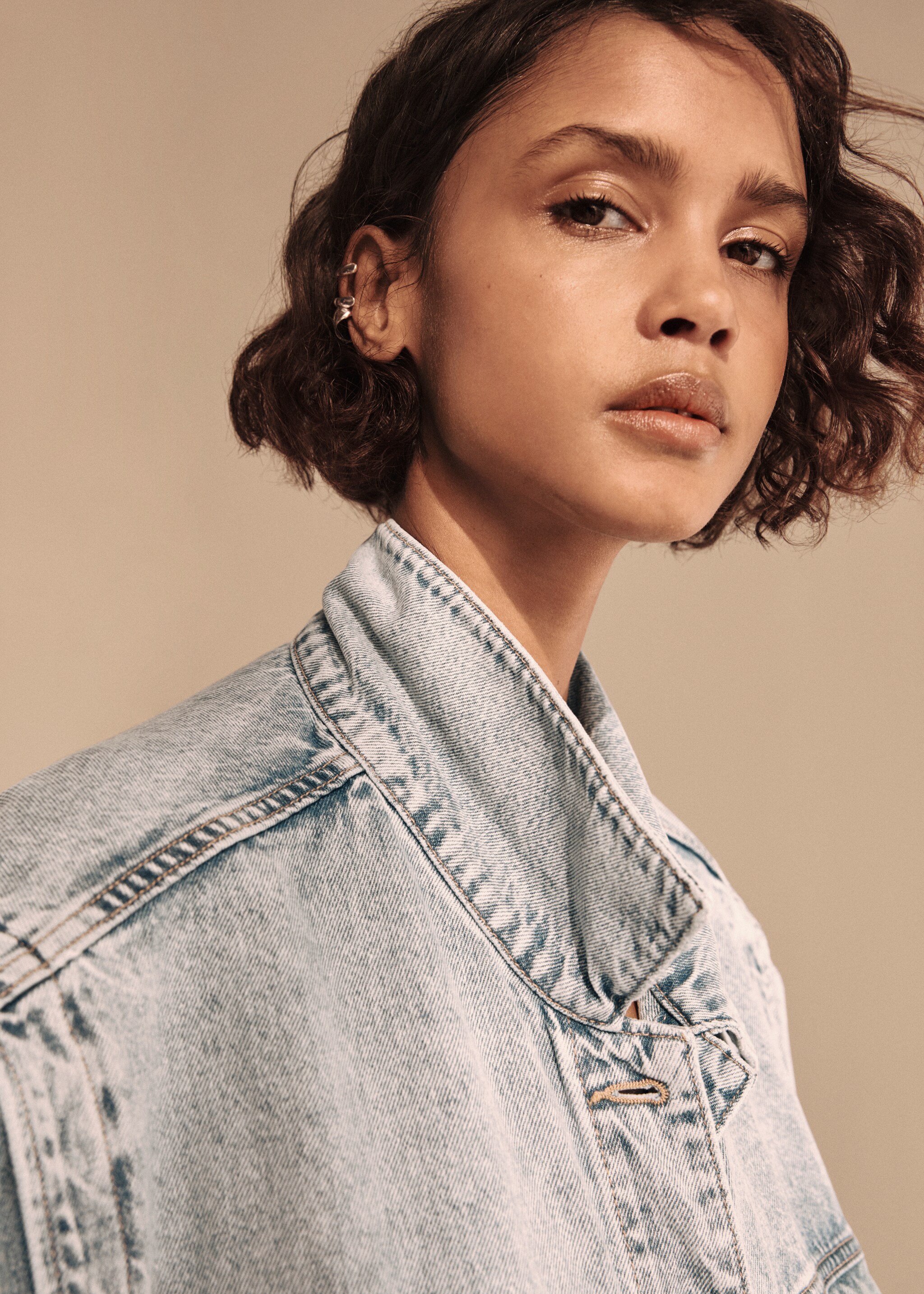Chaleco denim oversize - Detalle del artículo 4