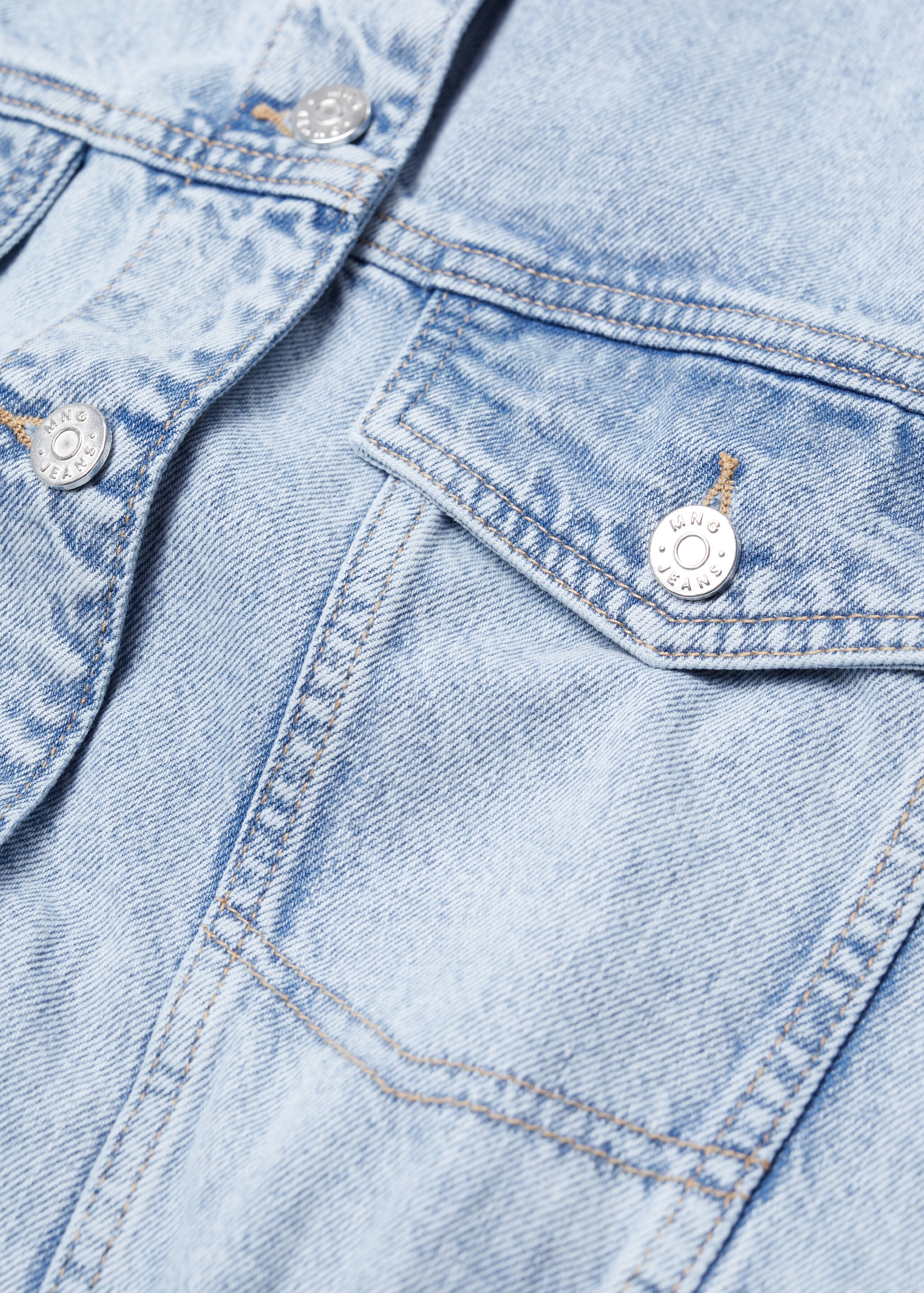 Chaleco denim oversize - Detalle del artículo 8