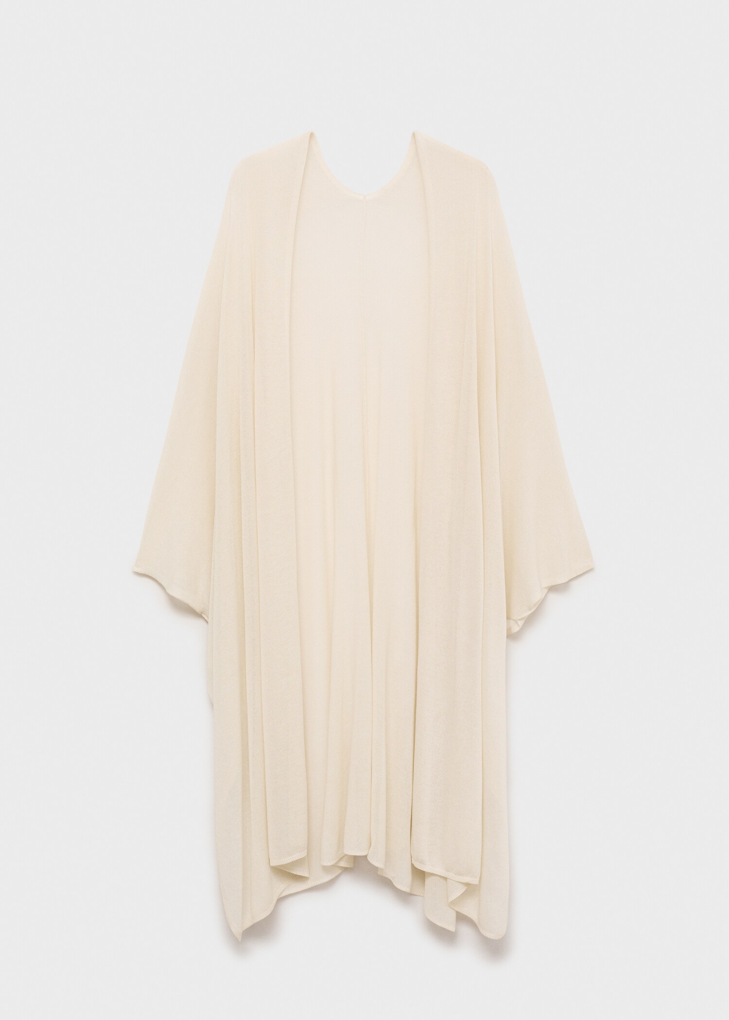 Fine knit long cardigan - Article without model