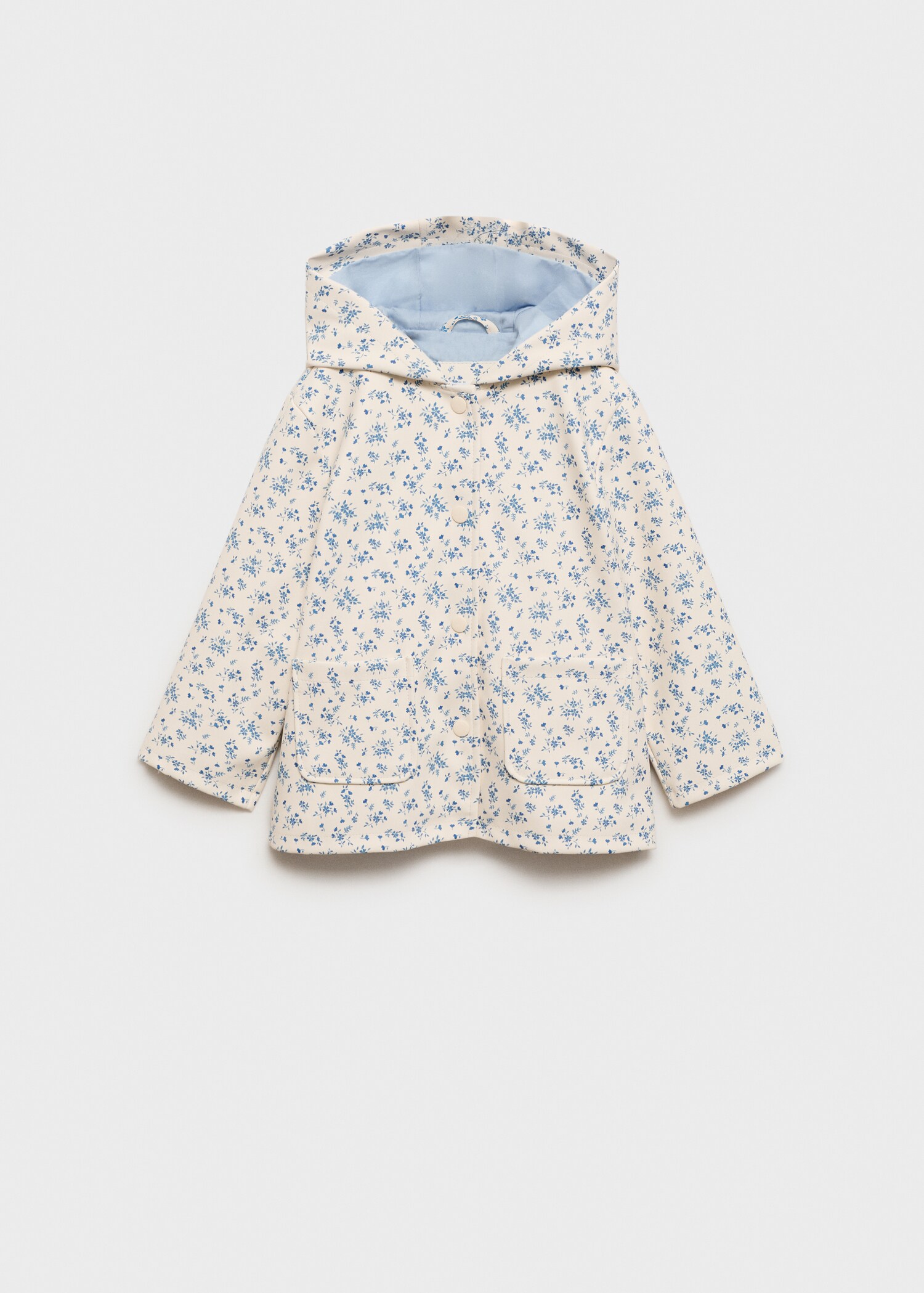 Hooded water-repellent parka - Article without model