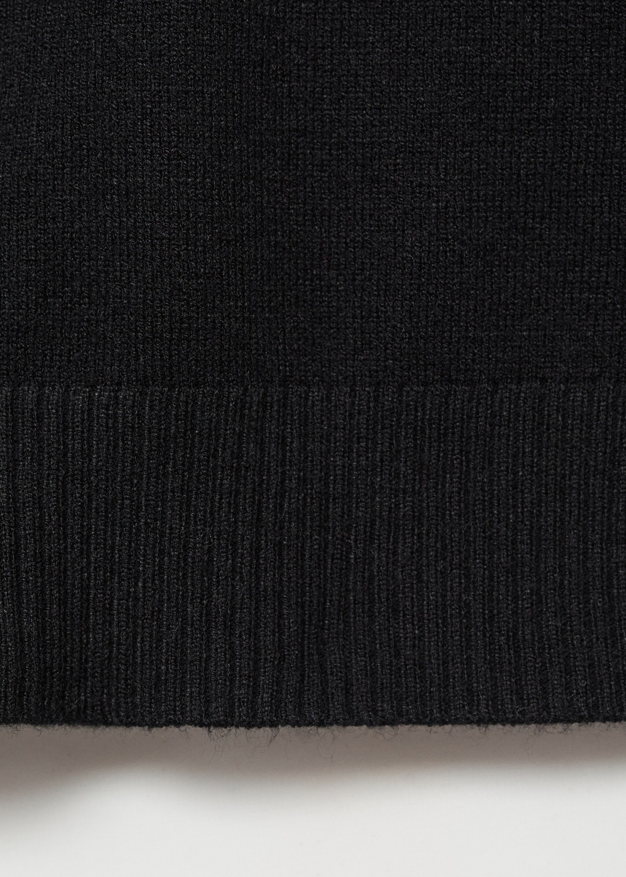 Top cuello pico - Detalle del artículo 0, Negro. Ref: 87074785-00.