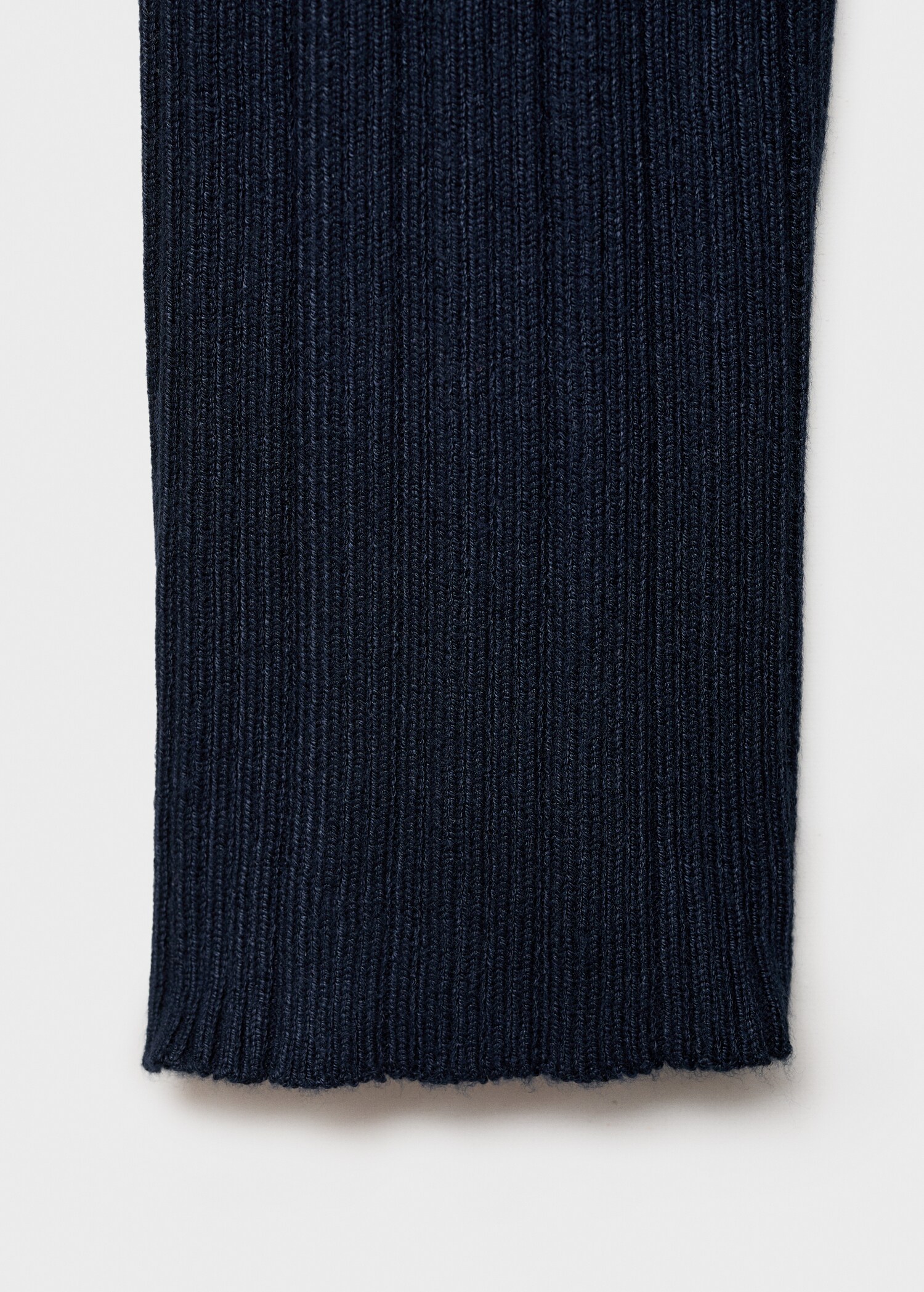 Ribbed long dress - Details of the article 0