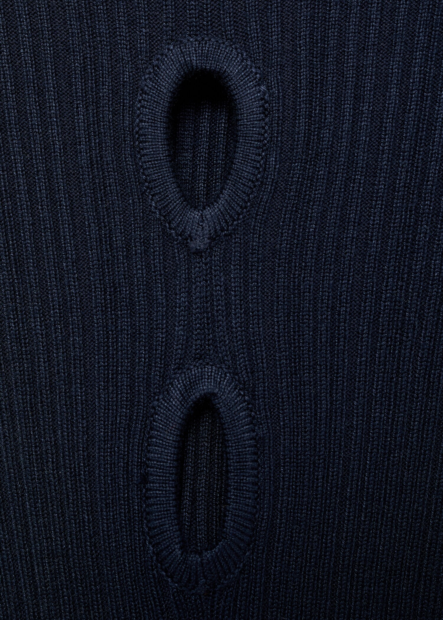 Ribbed long dress - Details of the article 8