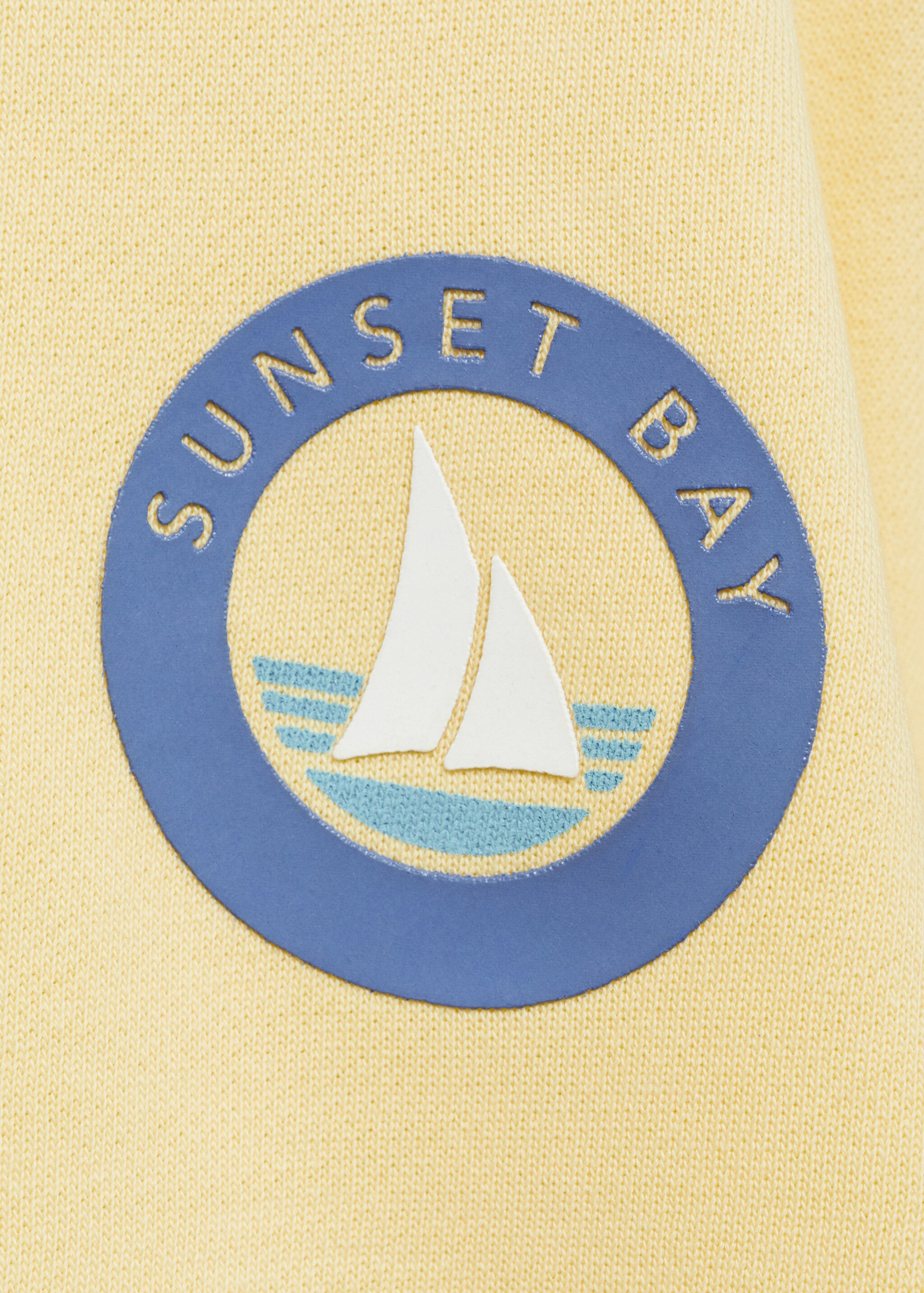 Sweat-shirt coton imprimé - Détail de l'article 8, Jaune. Ref: 87074787-00.