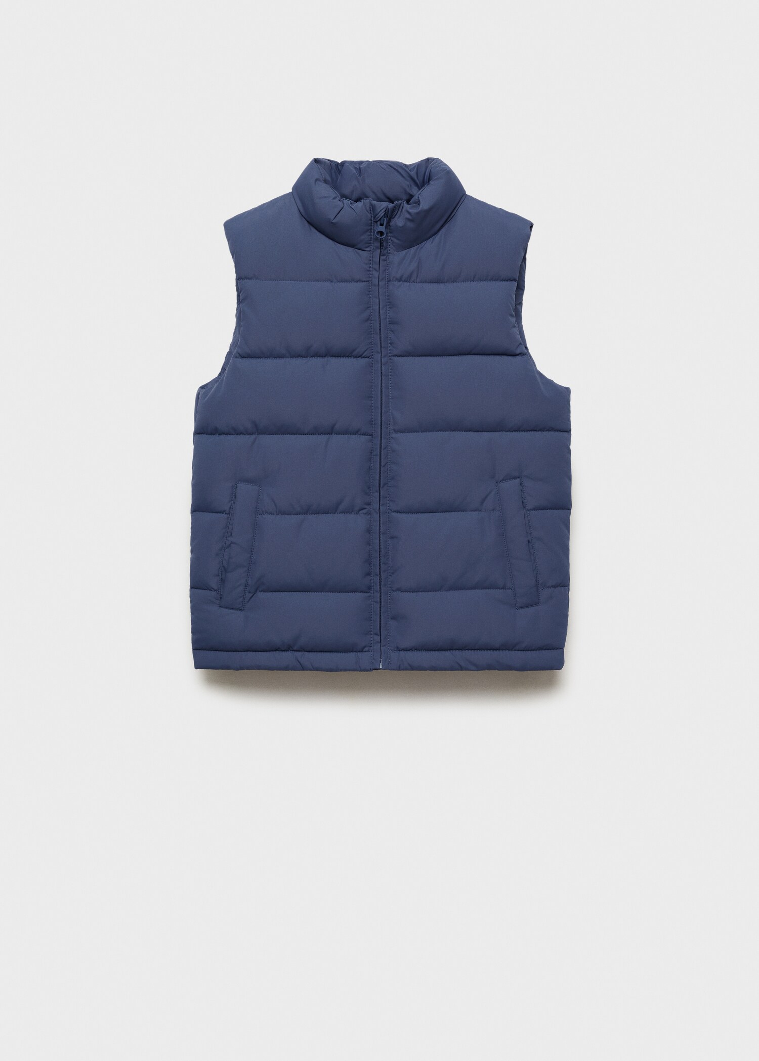Quilted gilet with pockets - Article without model