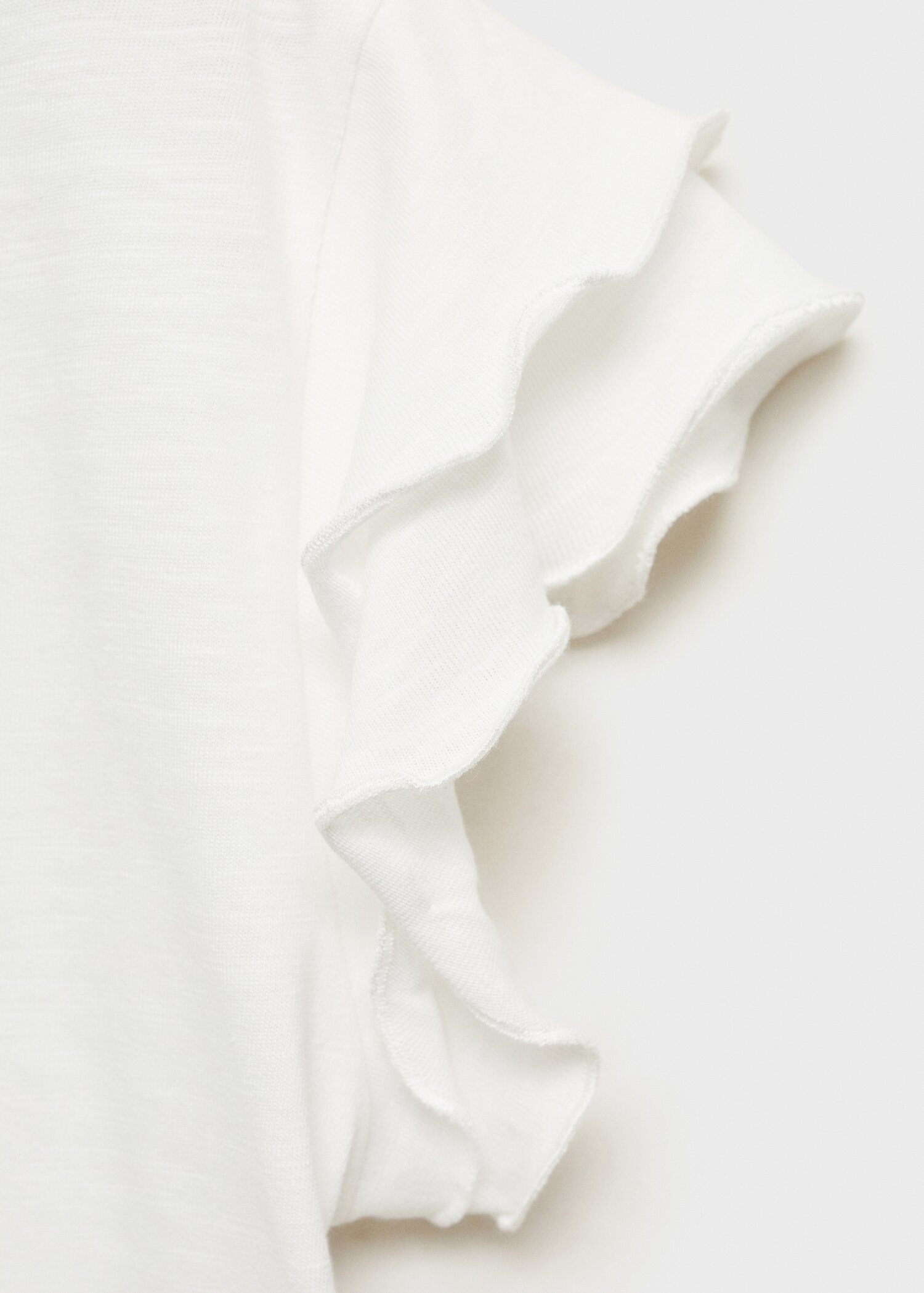 Camiseta estampada volantes - Detalle del artículo 0