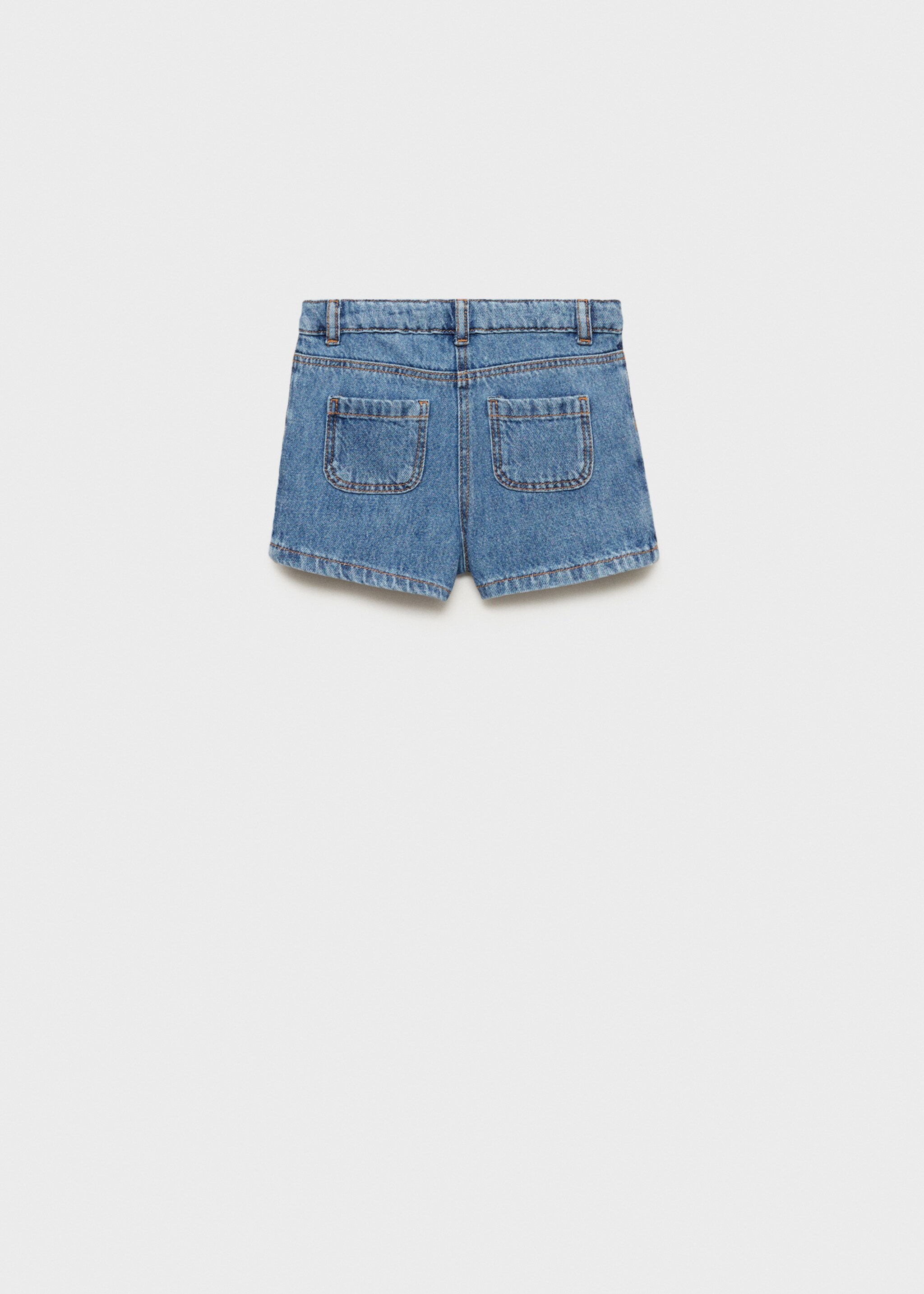 Wrapped denim skort - Reverse of the article, Medium Blue. Ref: 87074794-00.