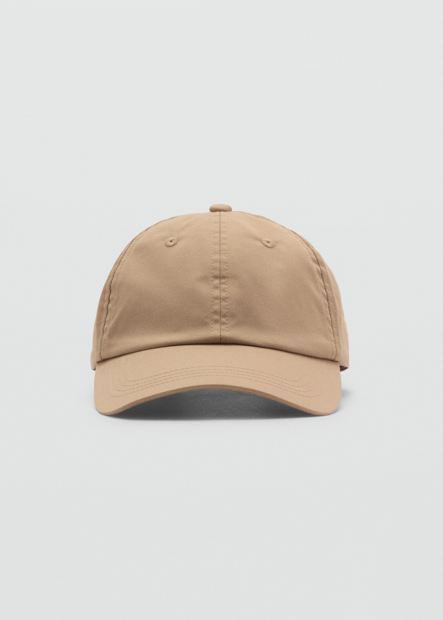Cotton visor cap - Medium plane