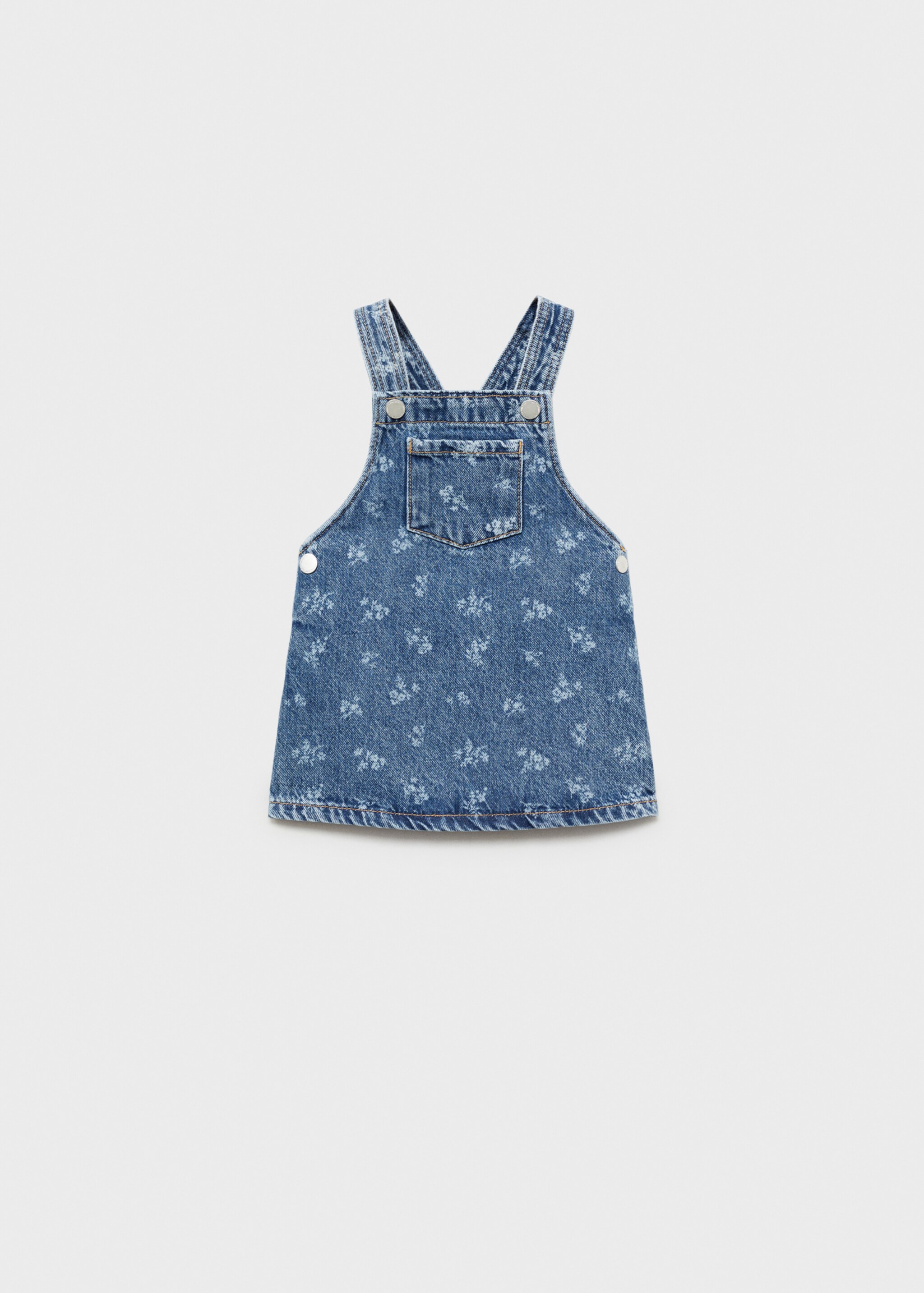 Τζιν σαλοπέτα με μοτίβο - Προϊόν χωρίς μοντέλο, Μεσαίο Μπλε. Ref: 87074798-00.