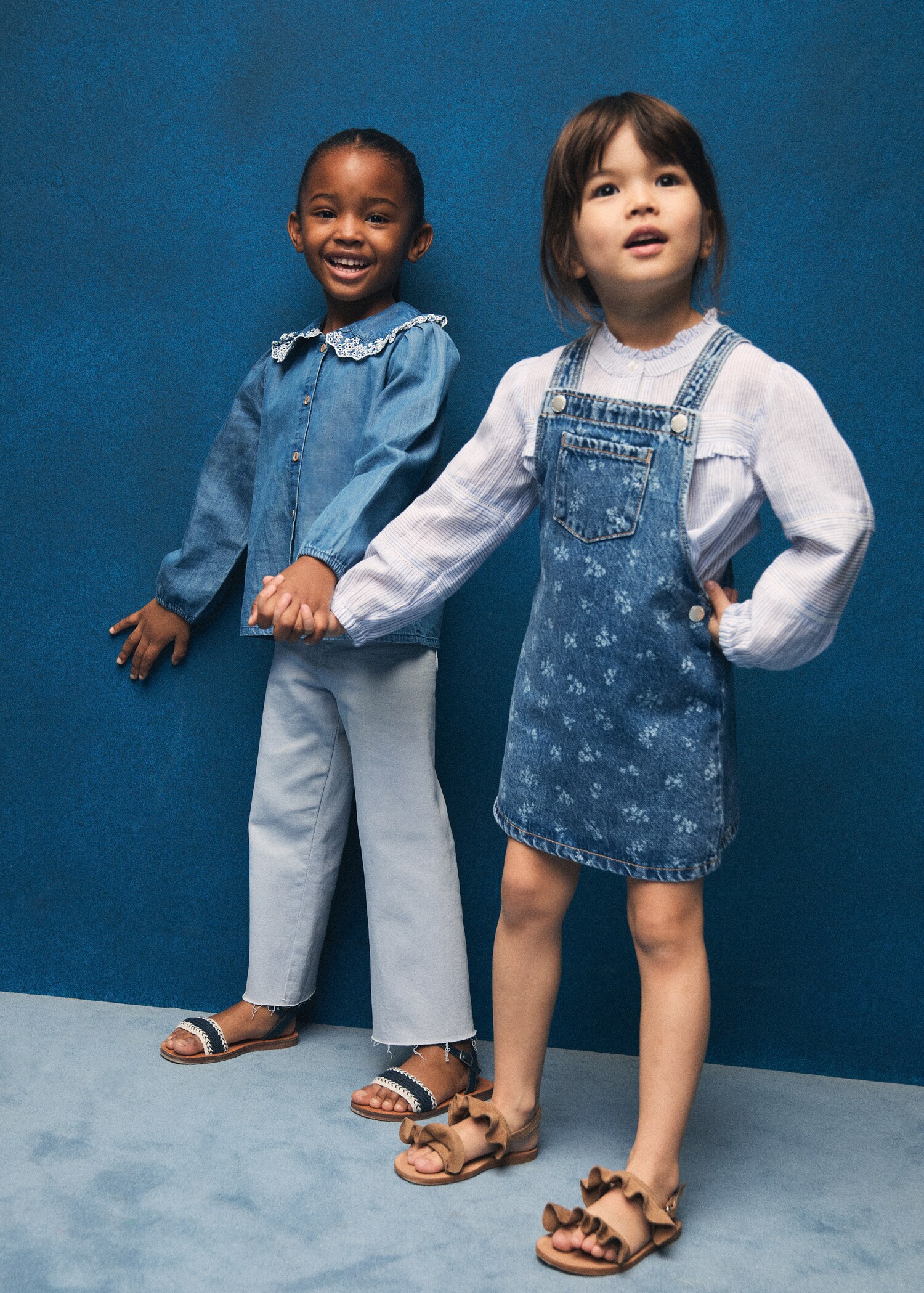 Τζιν σαλοπέτα με μοτίβο - Λεπτομέρεια του προϊόντος 5