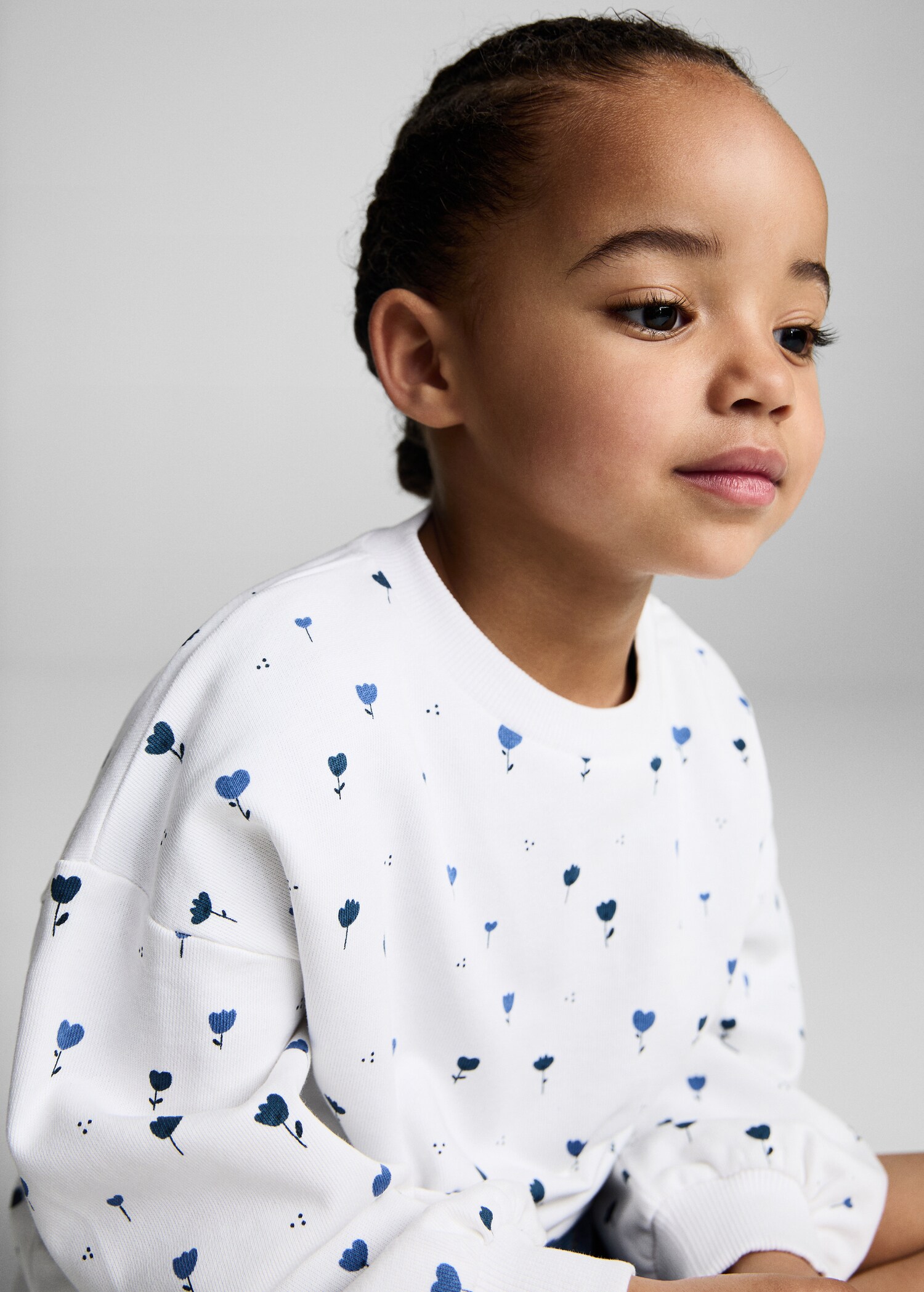 Sudadera algodón estampada - Detalle del artículo 1