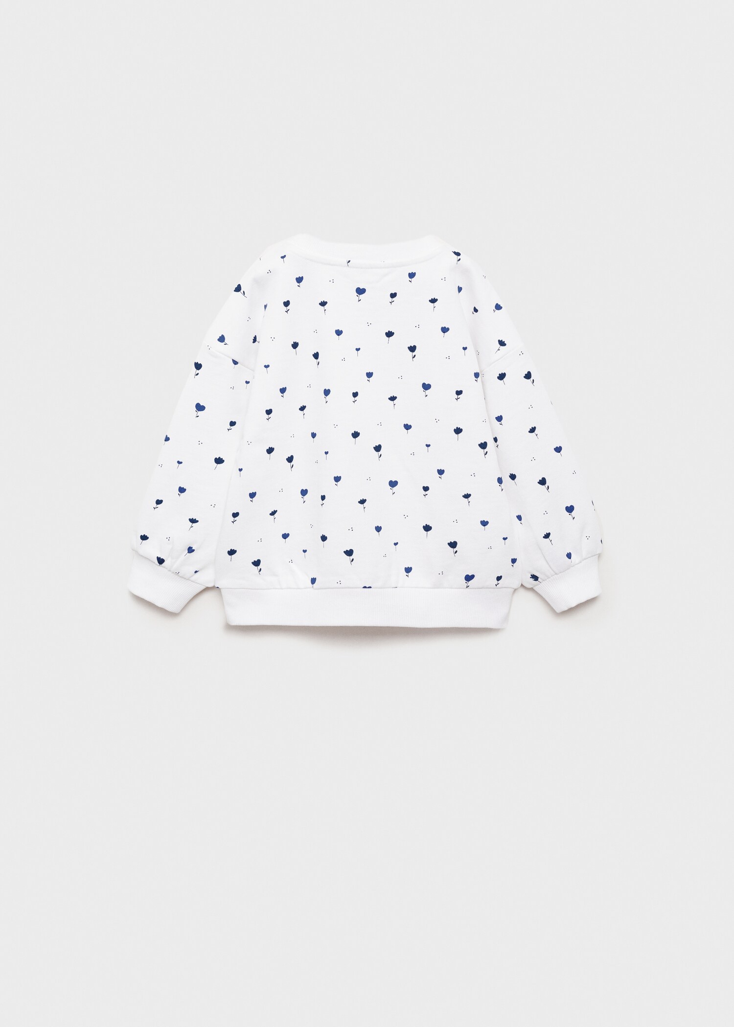 Sudadera algodón estampada - Reverso del artículo