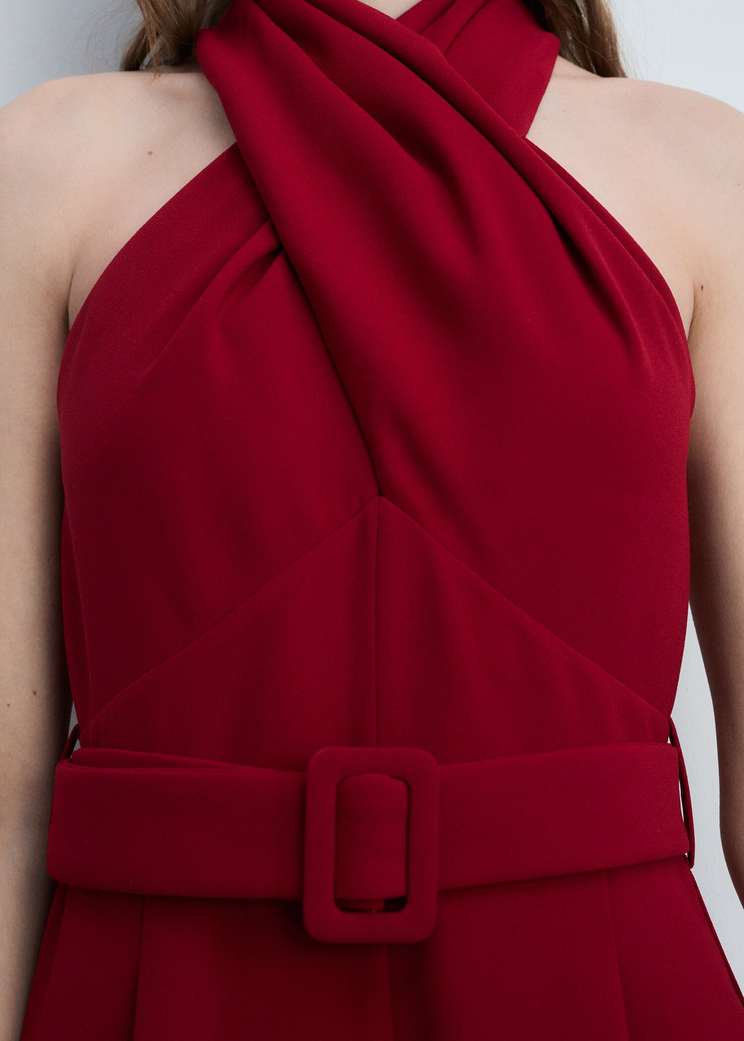 Belt wrap jumpsuit - Details of the article 6