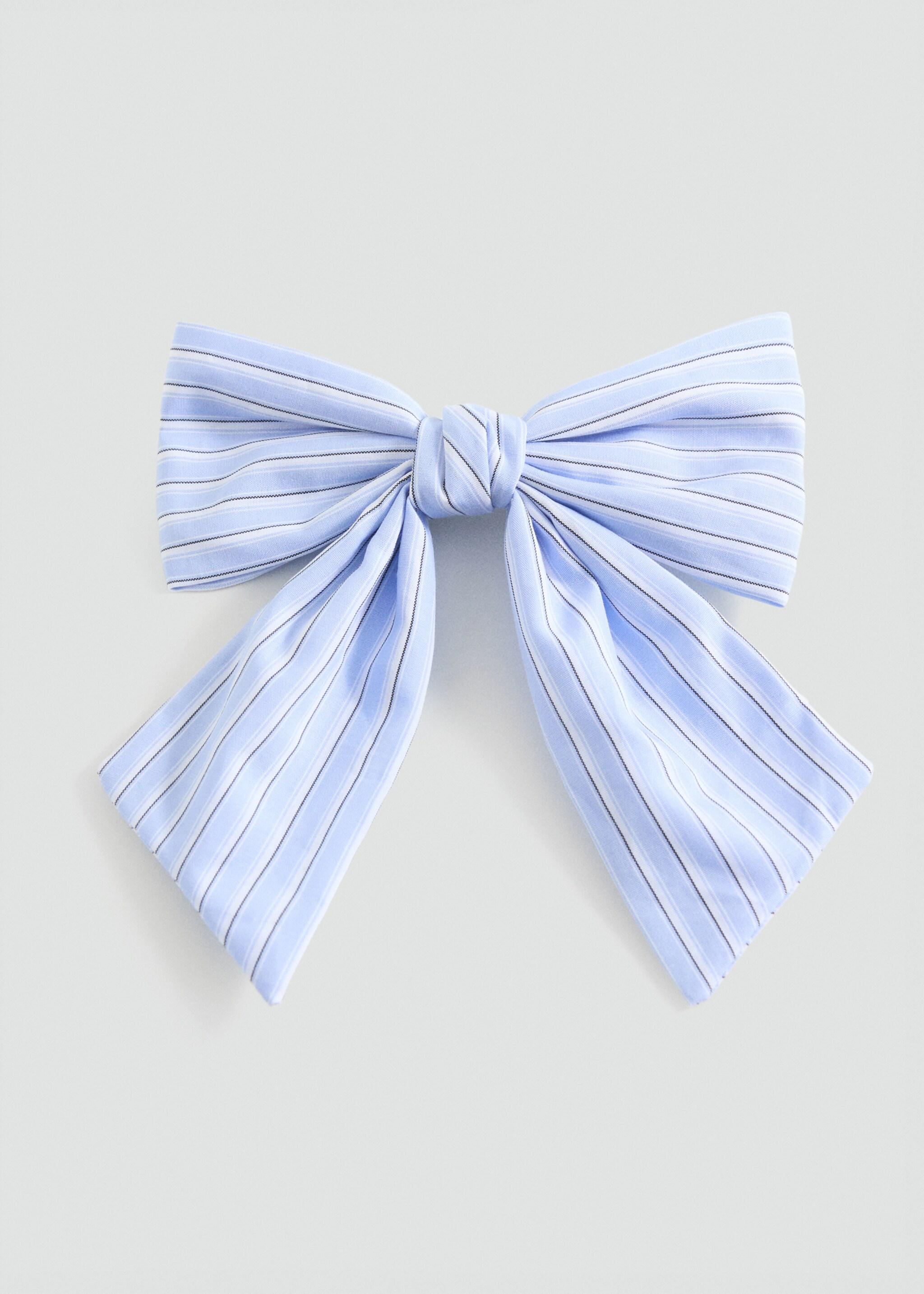 Haarclip mit Maxi-Schleife - Artikel ohne Model, Himmelblau. Ref: 87075140-00.