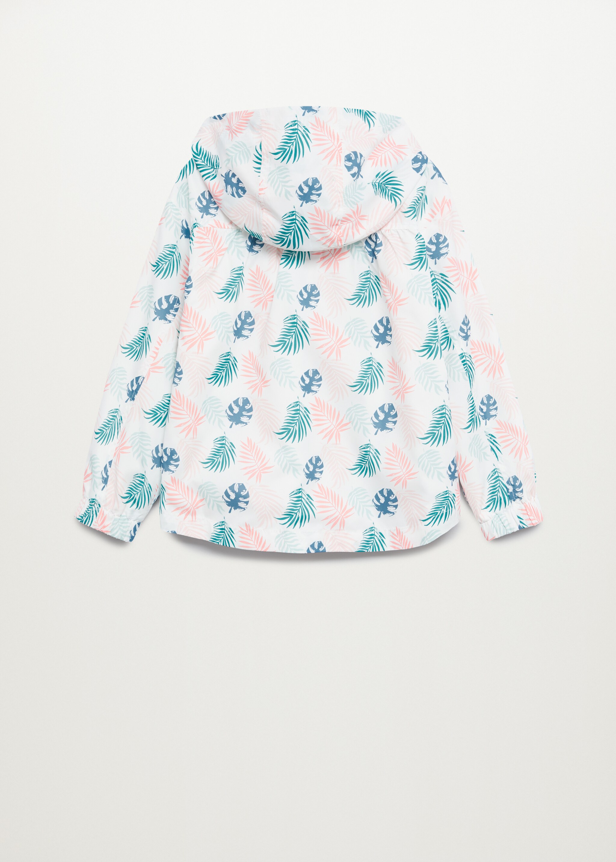 Chaqueta estampada capucha - Reverso del artículo