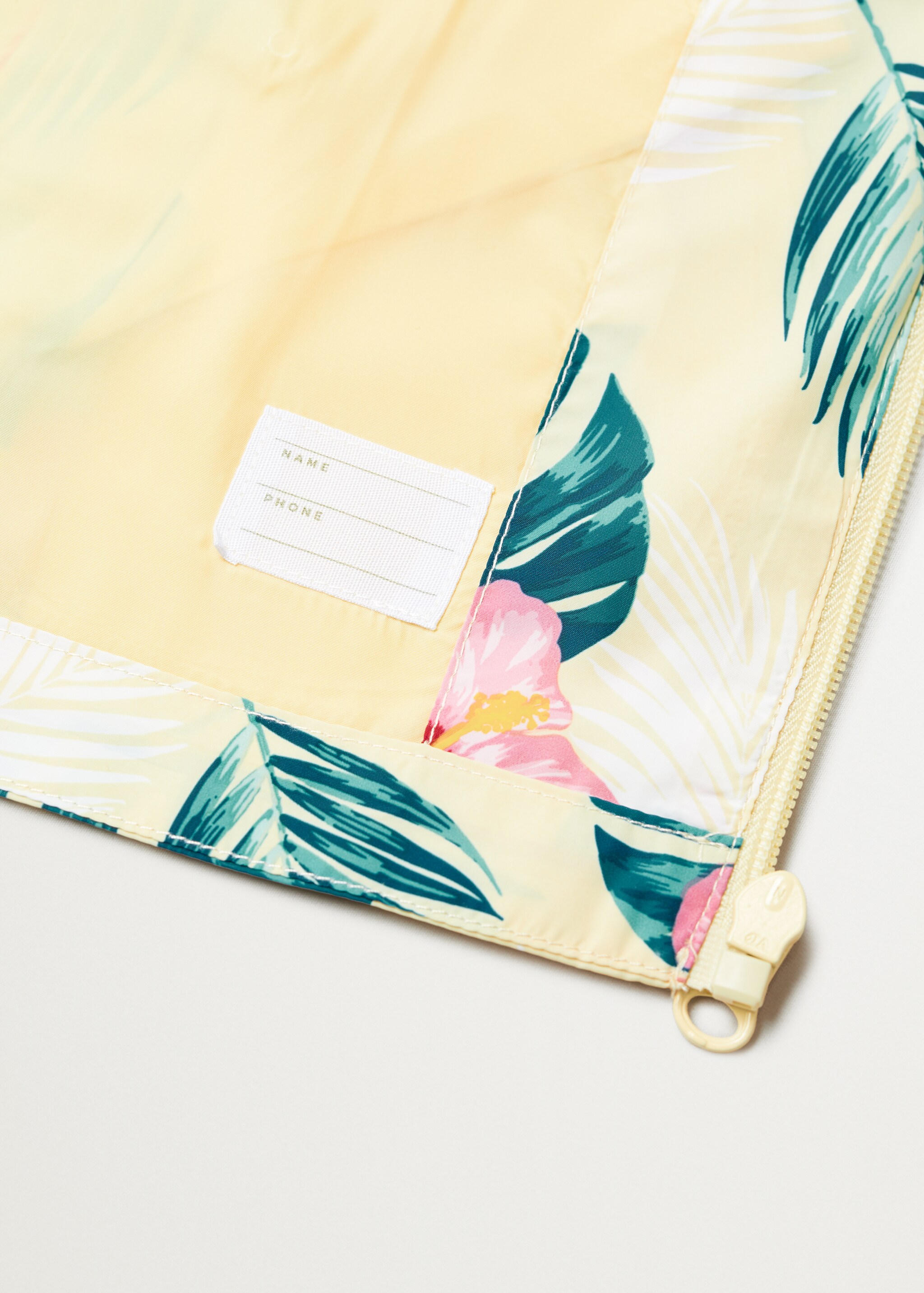 Chaqueta estampada capucha - Detalle del artículo 8