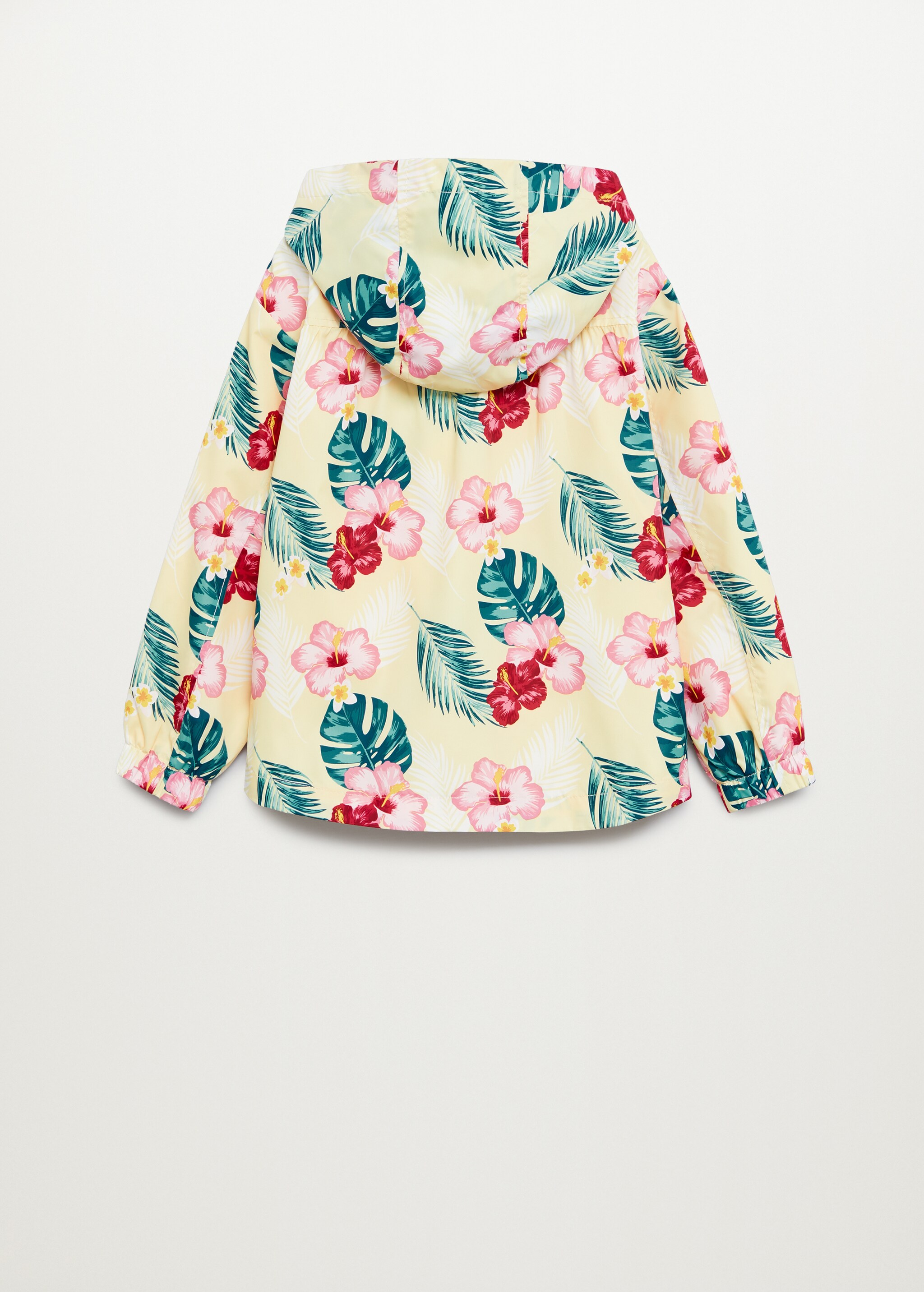 Chaqueta estampada capucha - Reverso del artículo