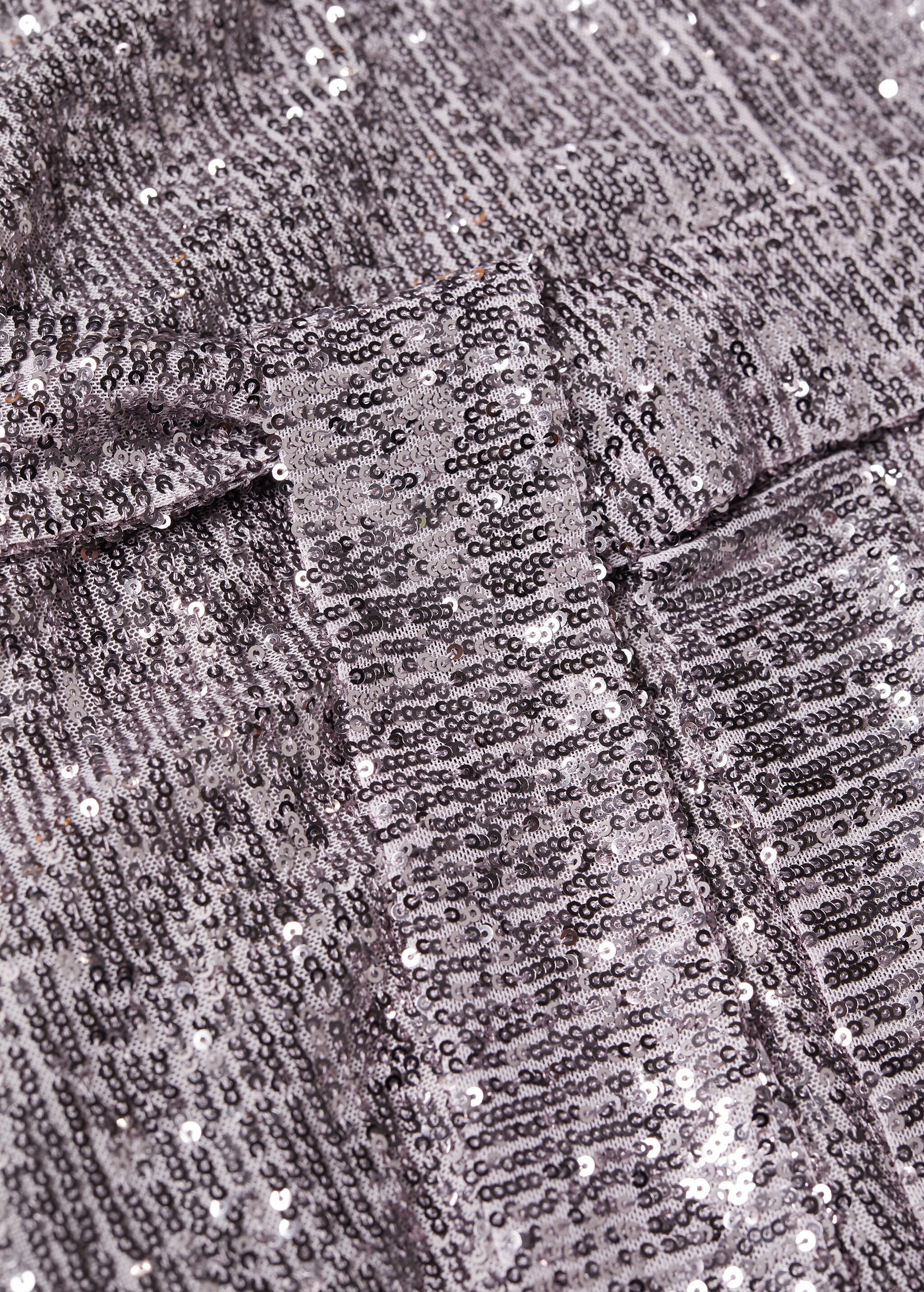 Vestido lentejuelas cinturón - Detalle del artículo 8