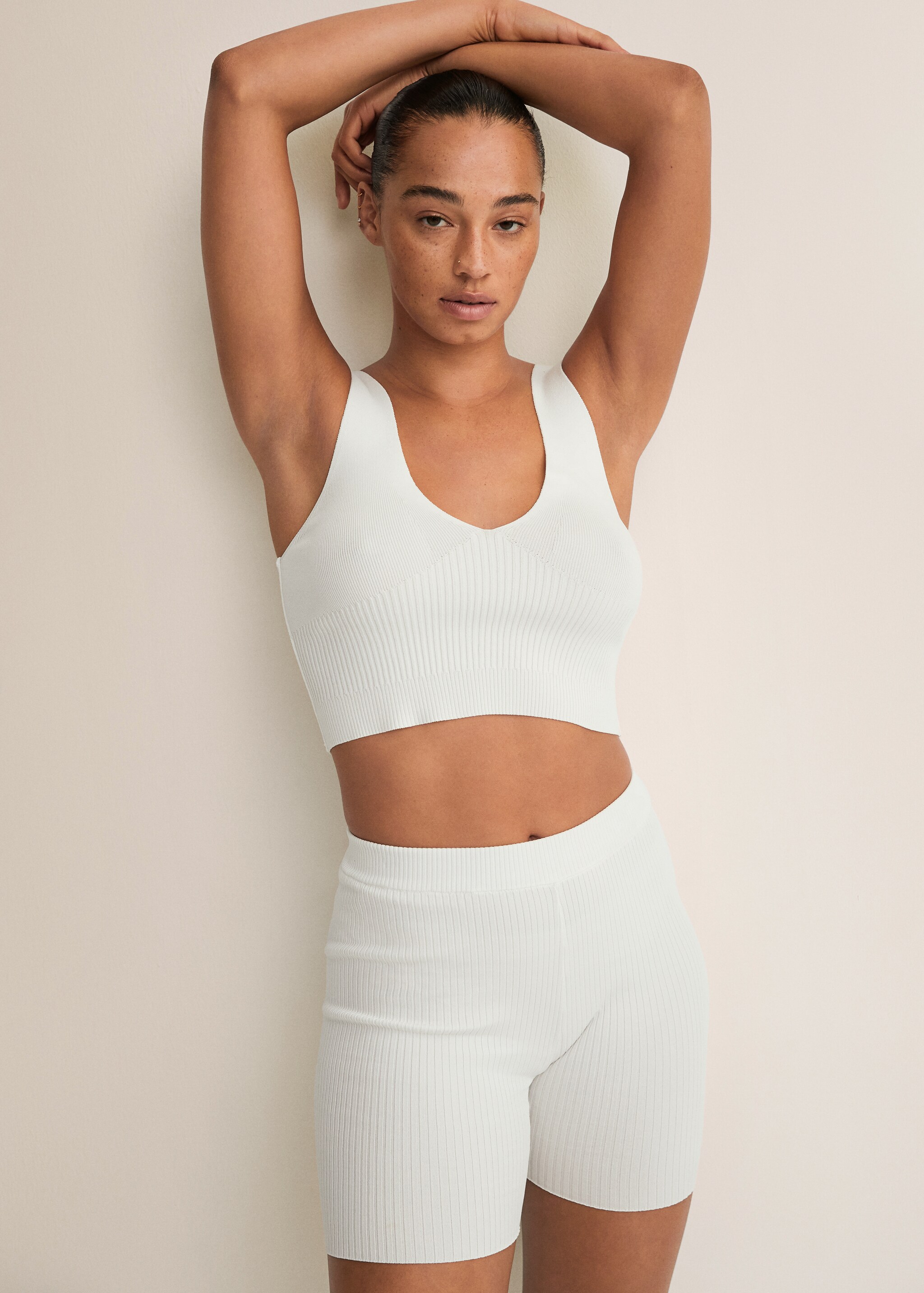 Seamless sporty leggings - Medium plane