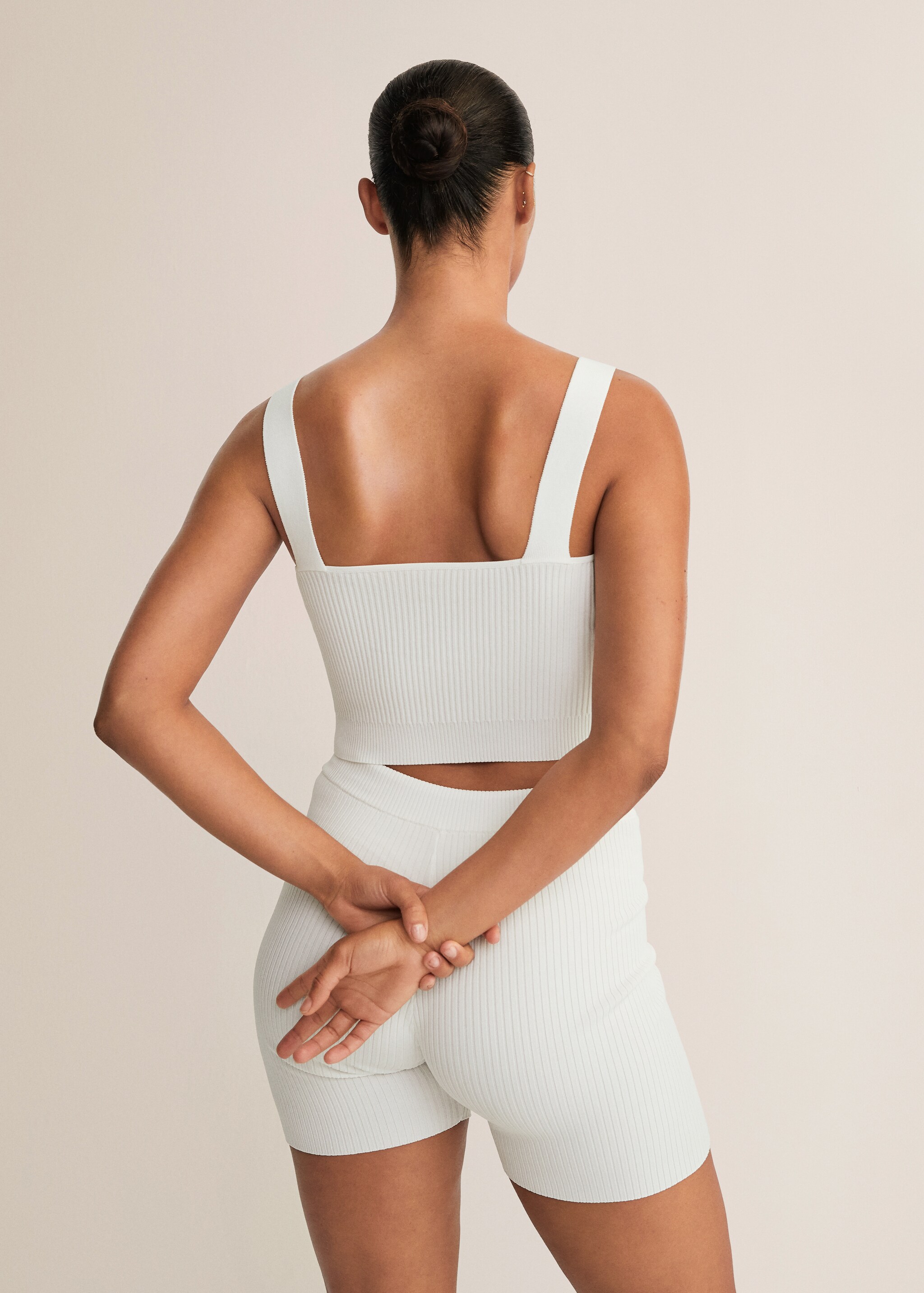 Seamless sporty leggings - Reverse of the article