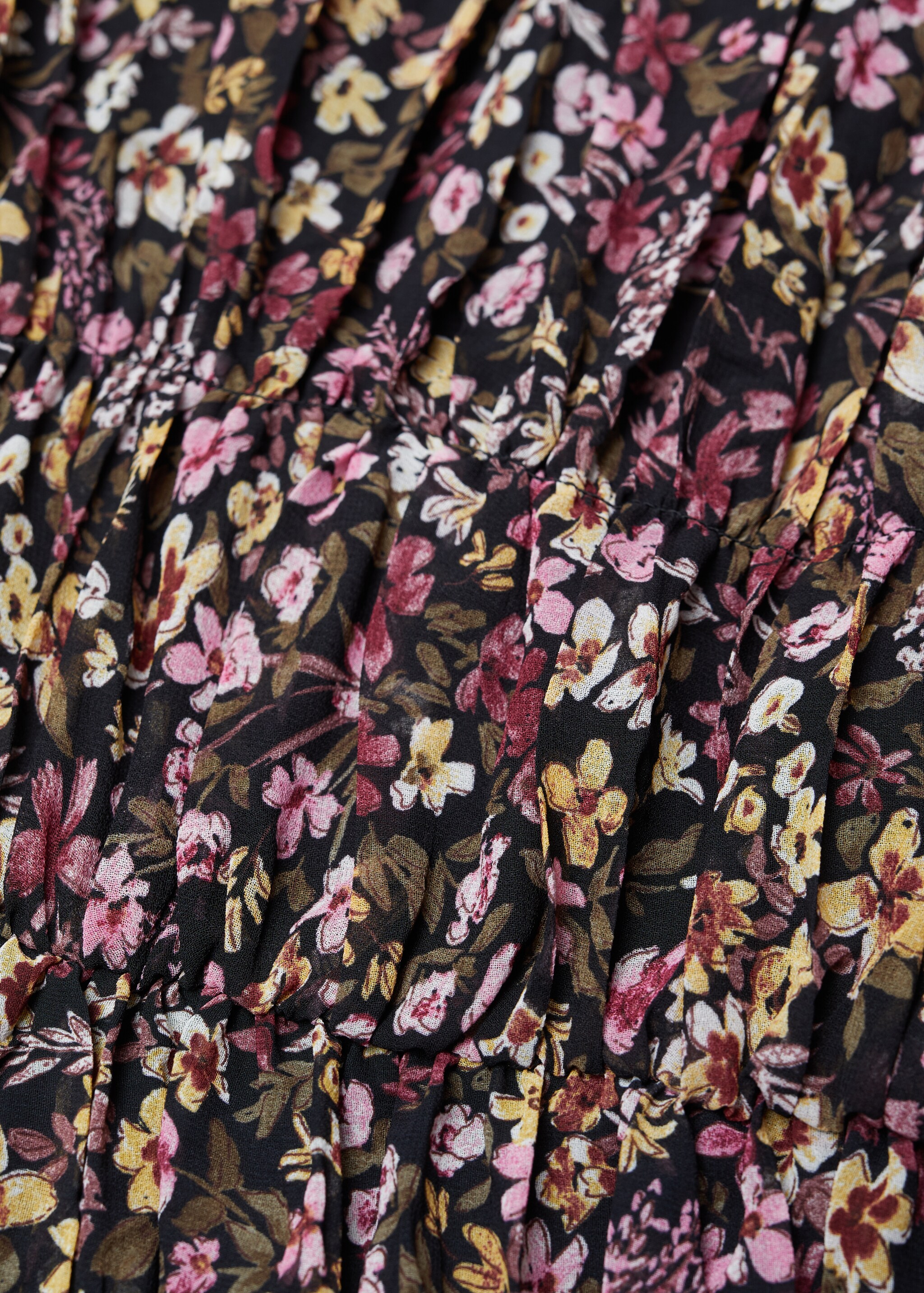 Vestido plisado estampado - Detalle del artículo 8