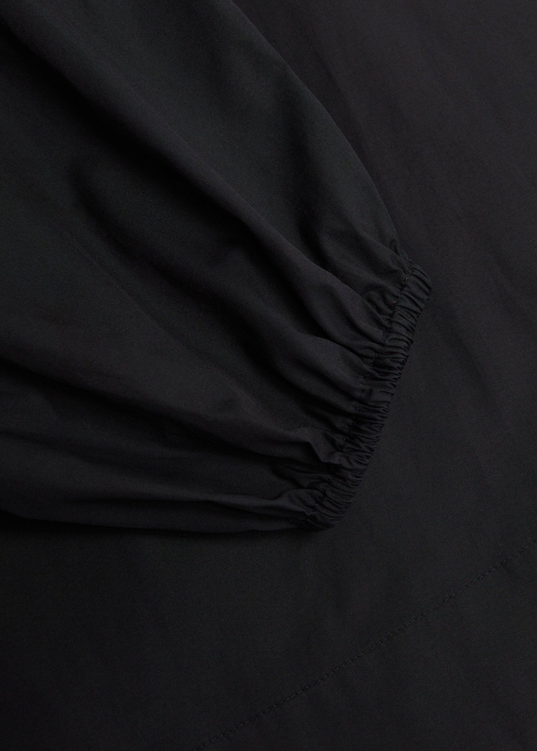 Vestido popelín manga abullonada - Detalle del artículo 8