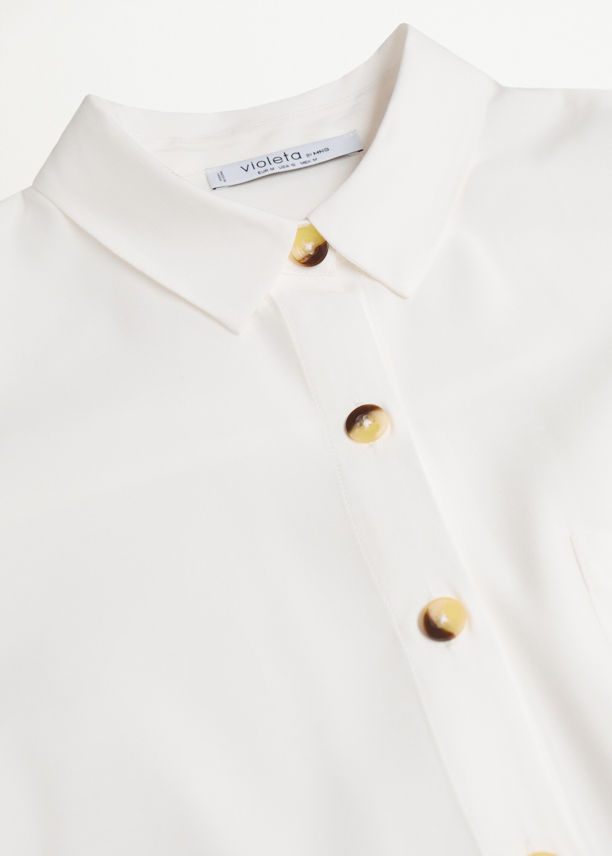 Flowy crop shirt - Details of the article 8