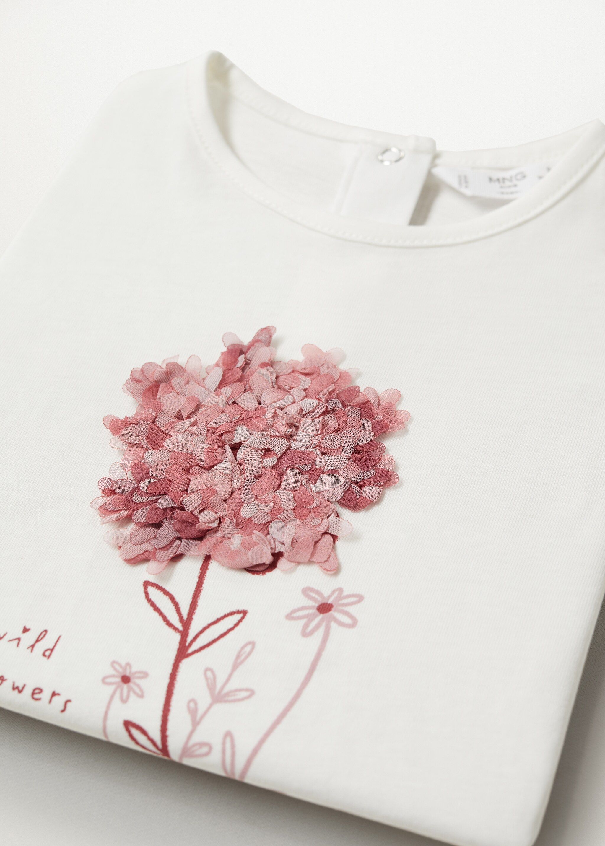 Camiseta estampado relieve - Detalle del artículo 8