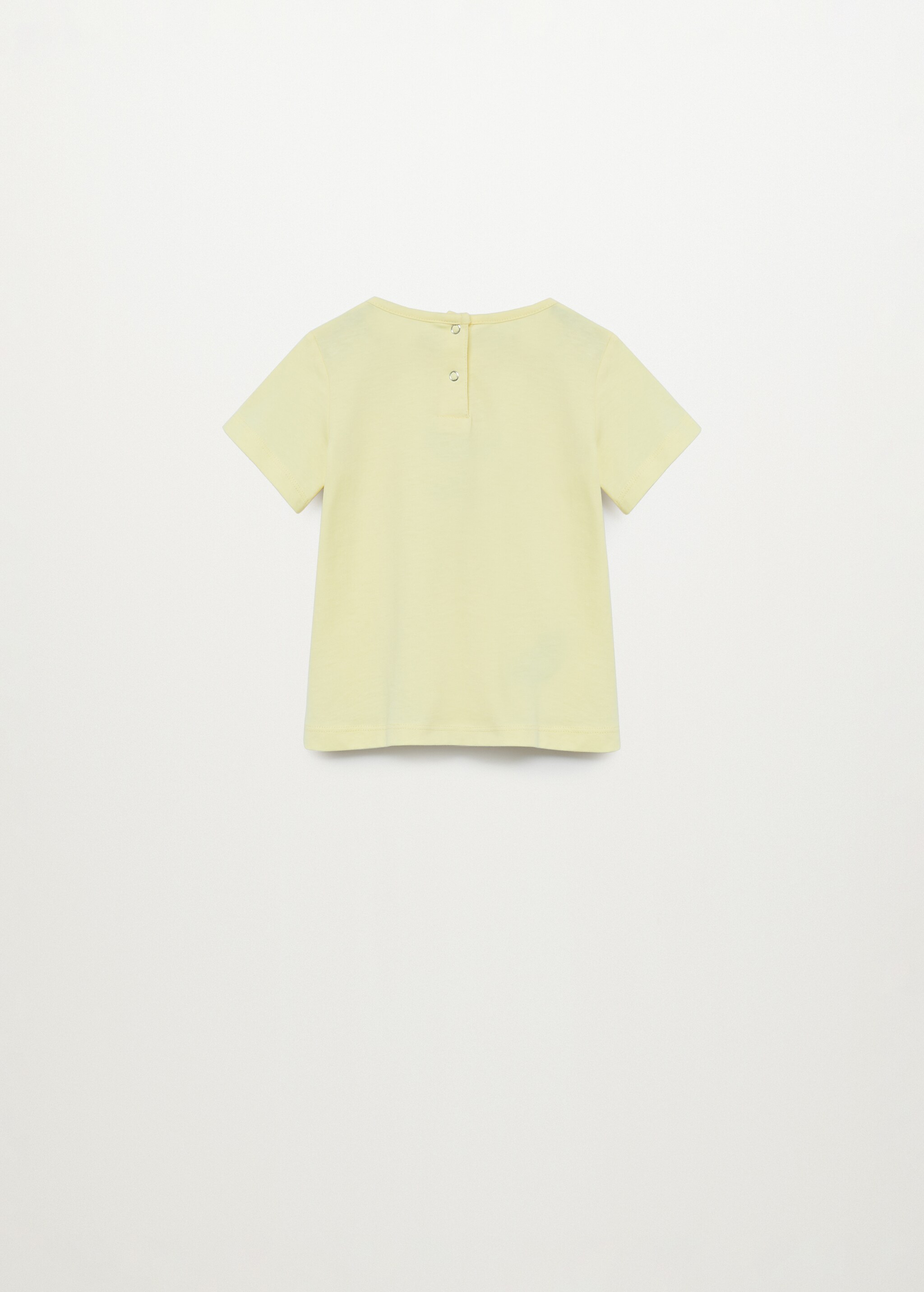 Camiseta estampado relieve - Reverso del artículo
