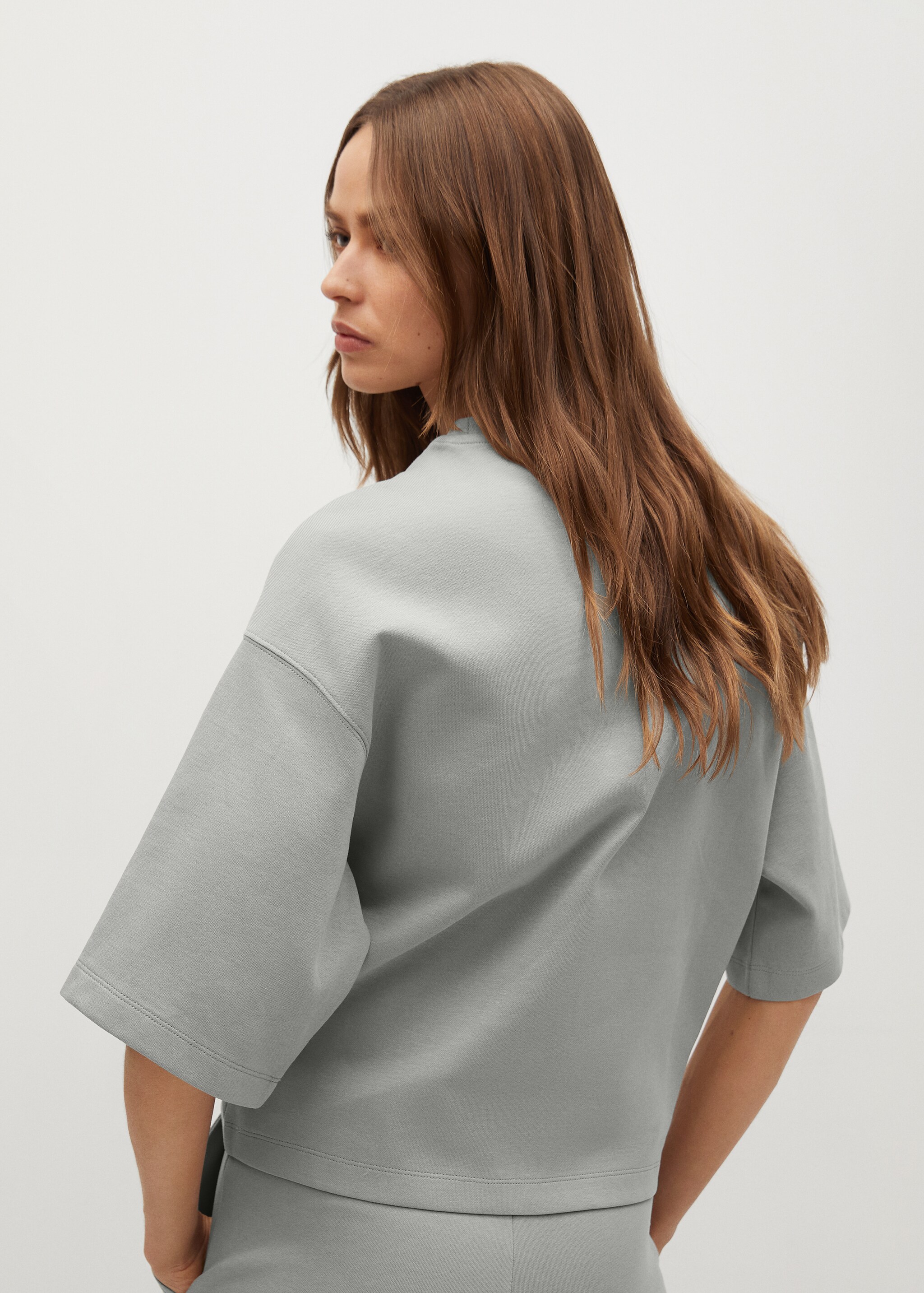 Thick cotton t-shirt - Reverse of the article