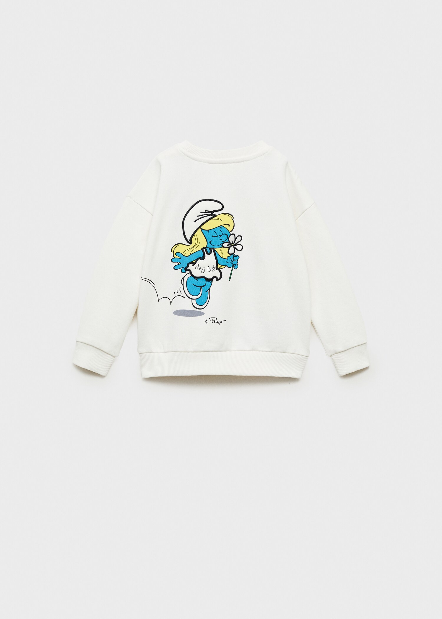 Smurfette sweatshirt - Reverse of the article