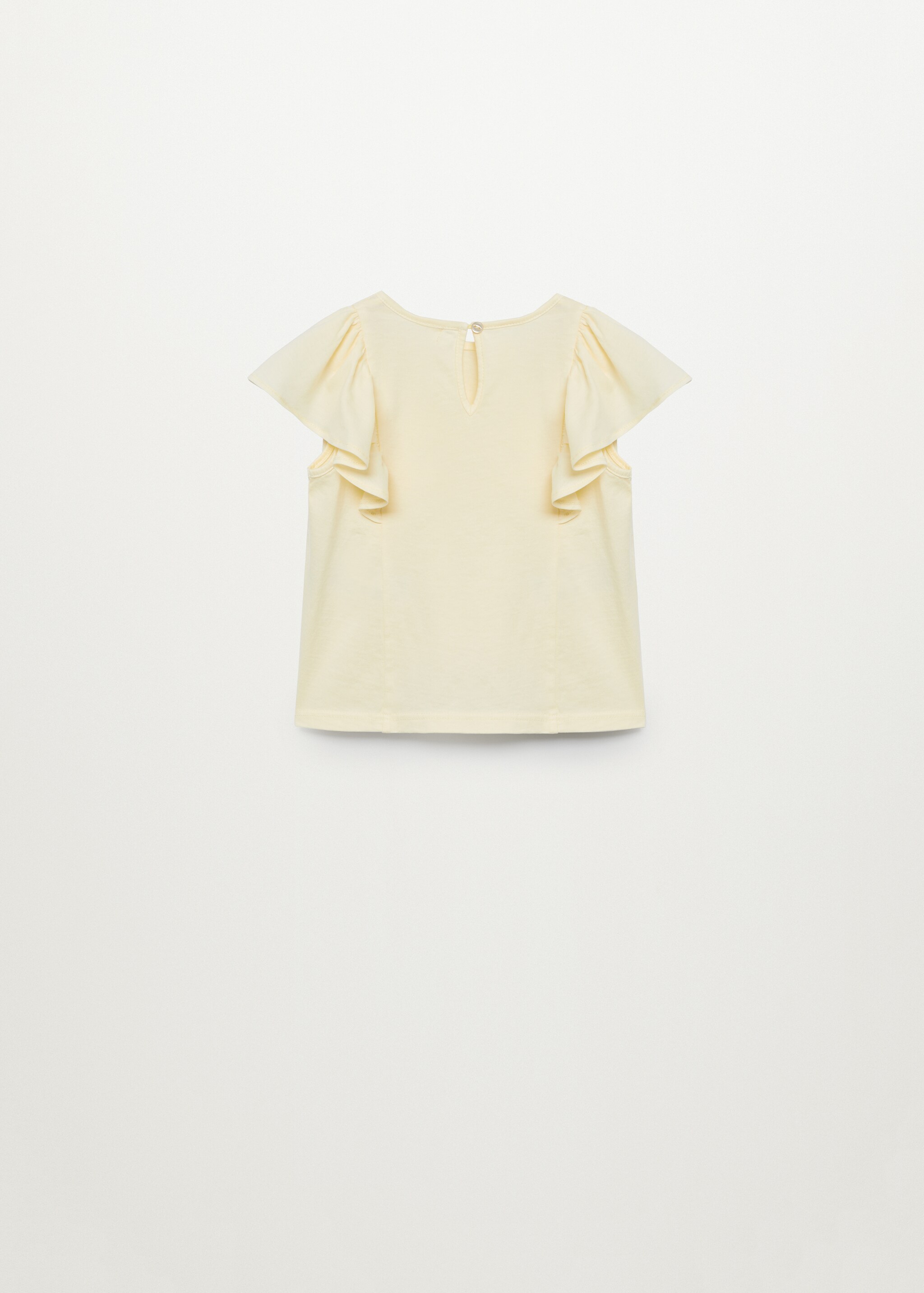 Camiseta algodón volantes - Reverso del artículo