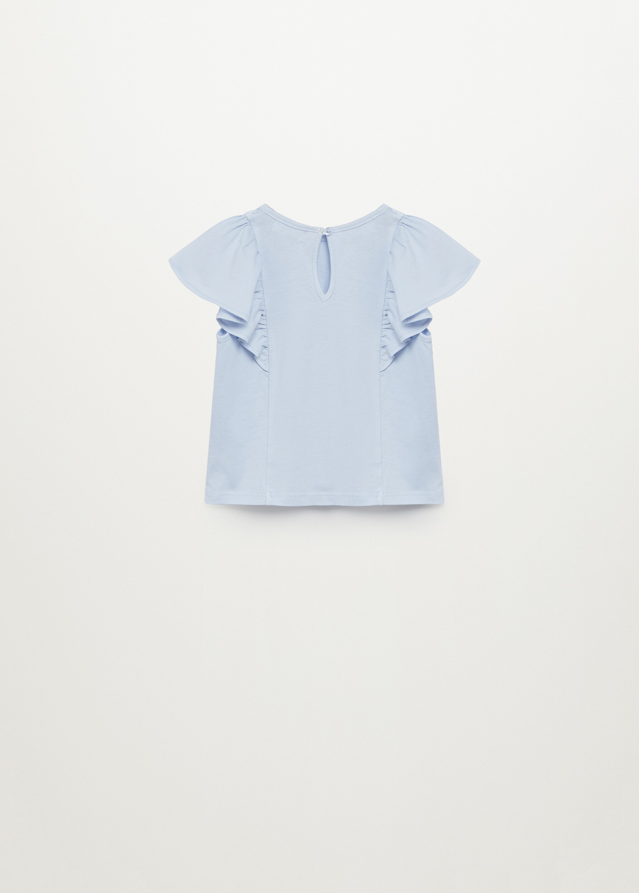 Camiseta algodón volantes - Reverso del artículo