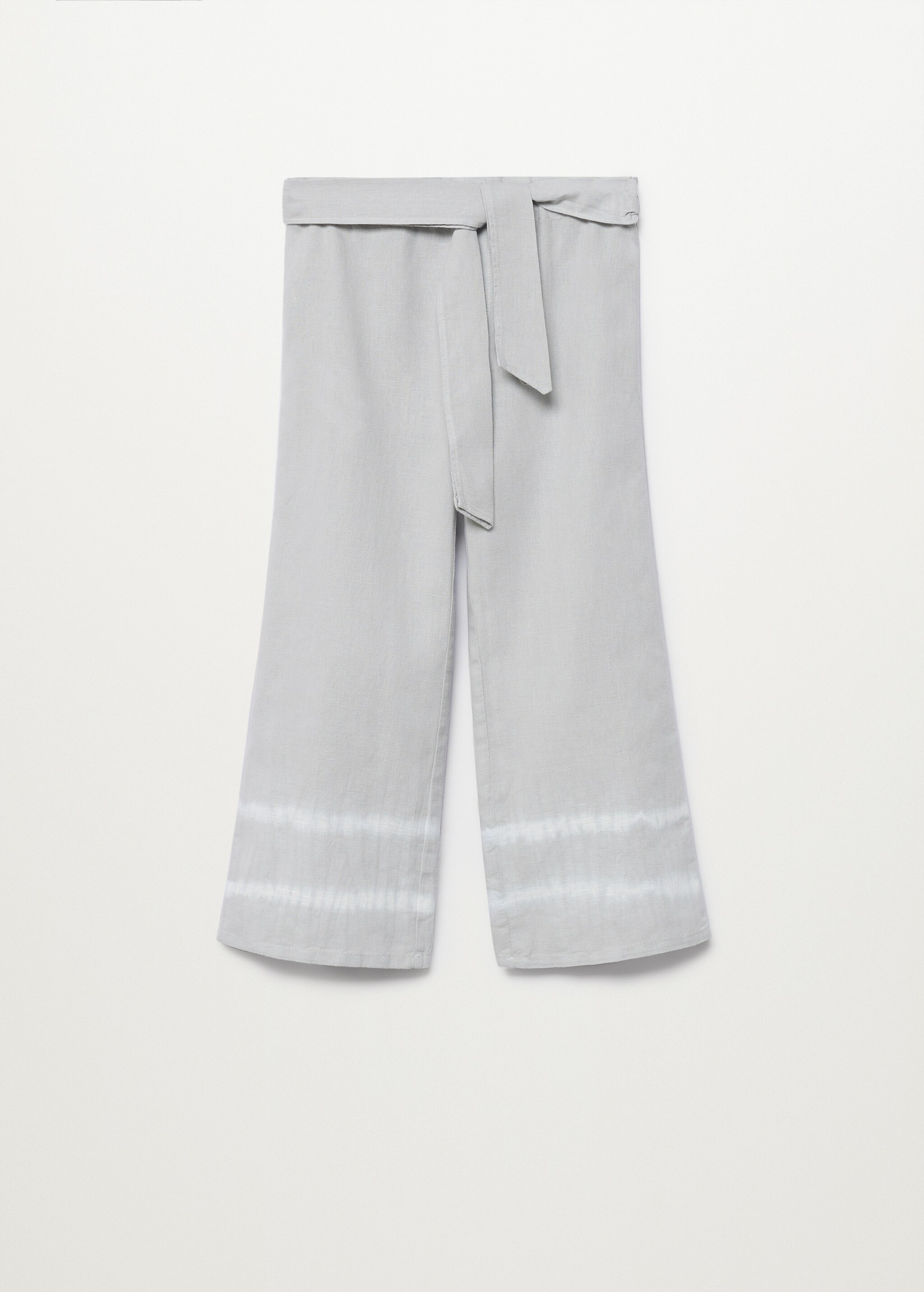 Pantalón lino algodón palazzo - Artículo sin modelo