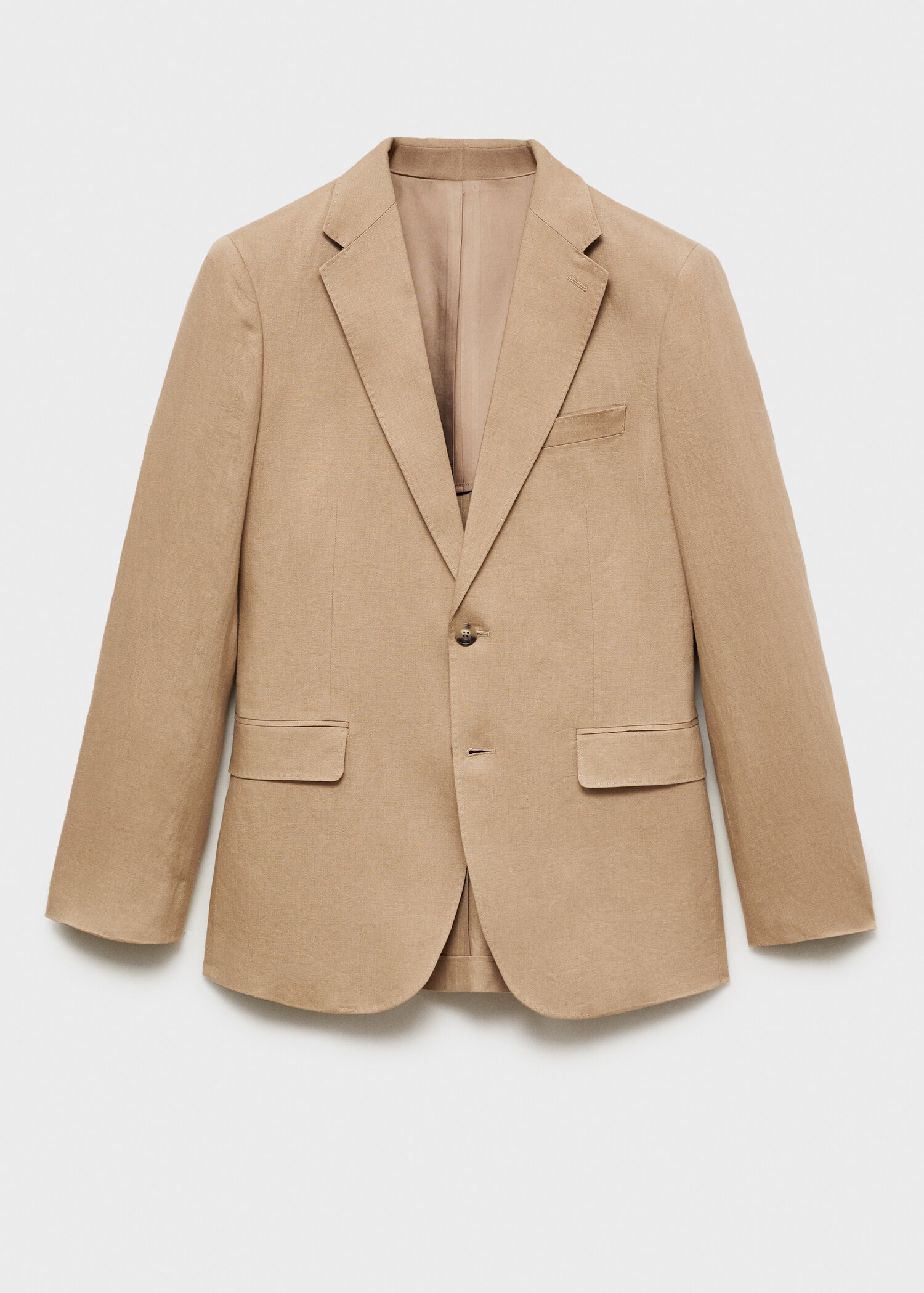 Amalfi 100% linen slim-fit suit jacket - Article without model