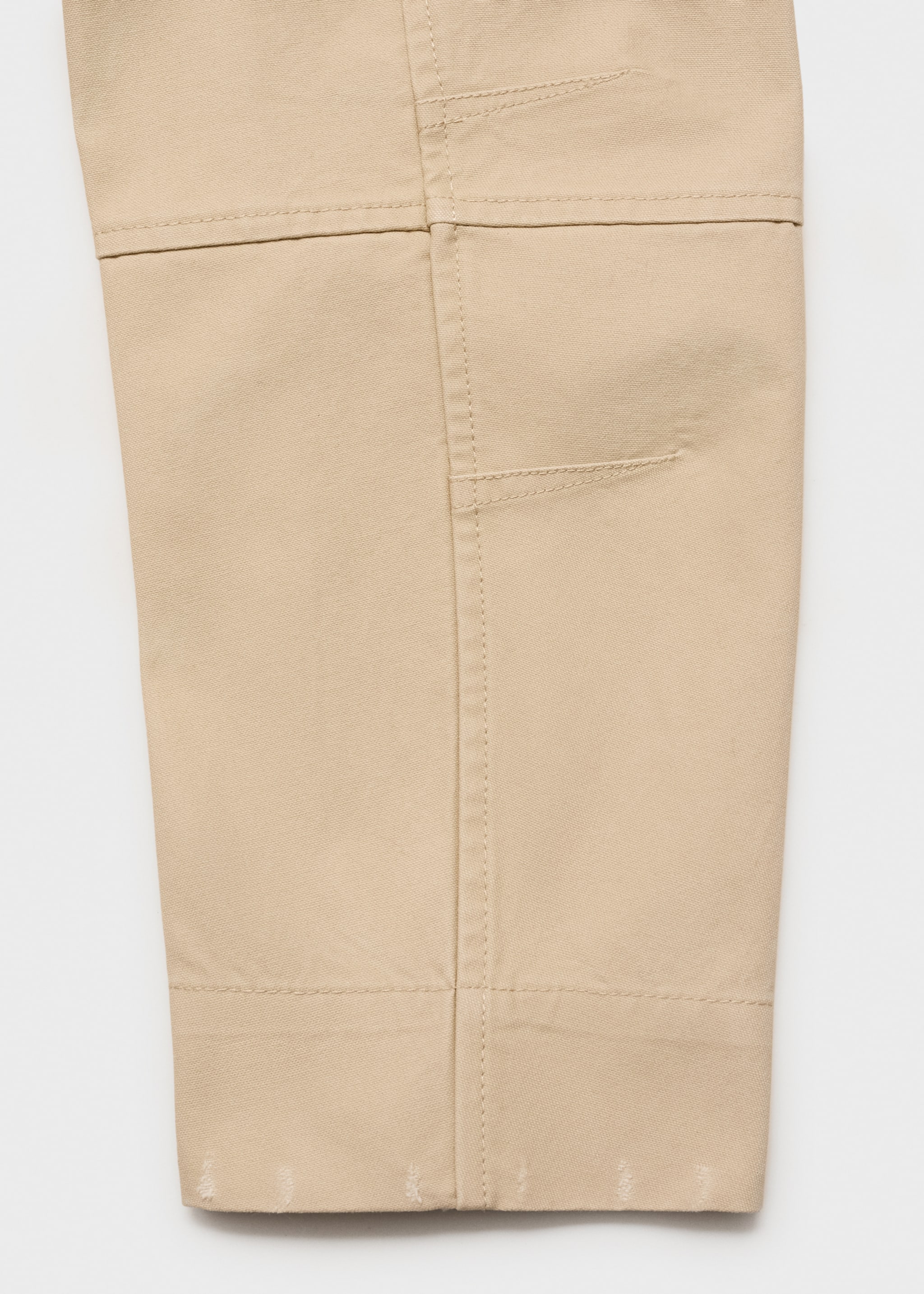 Cotton jacket with contrasting collar - Details of the article 0, Light/Pastel Grey. Ref: 87075944-00.