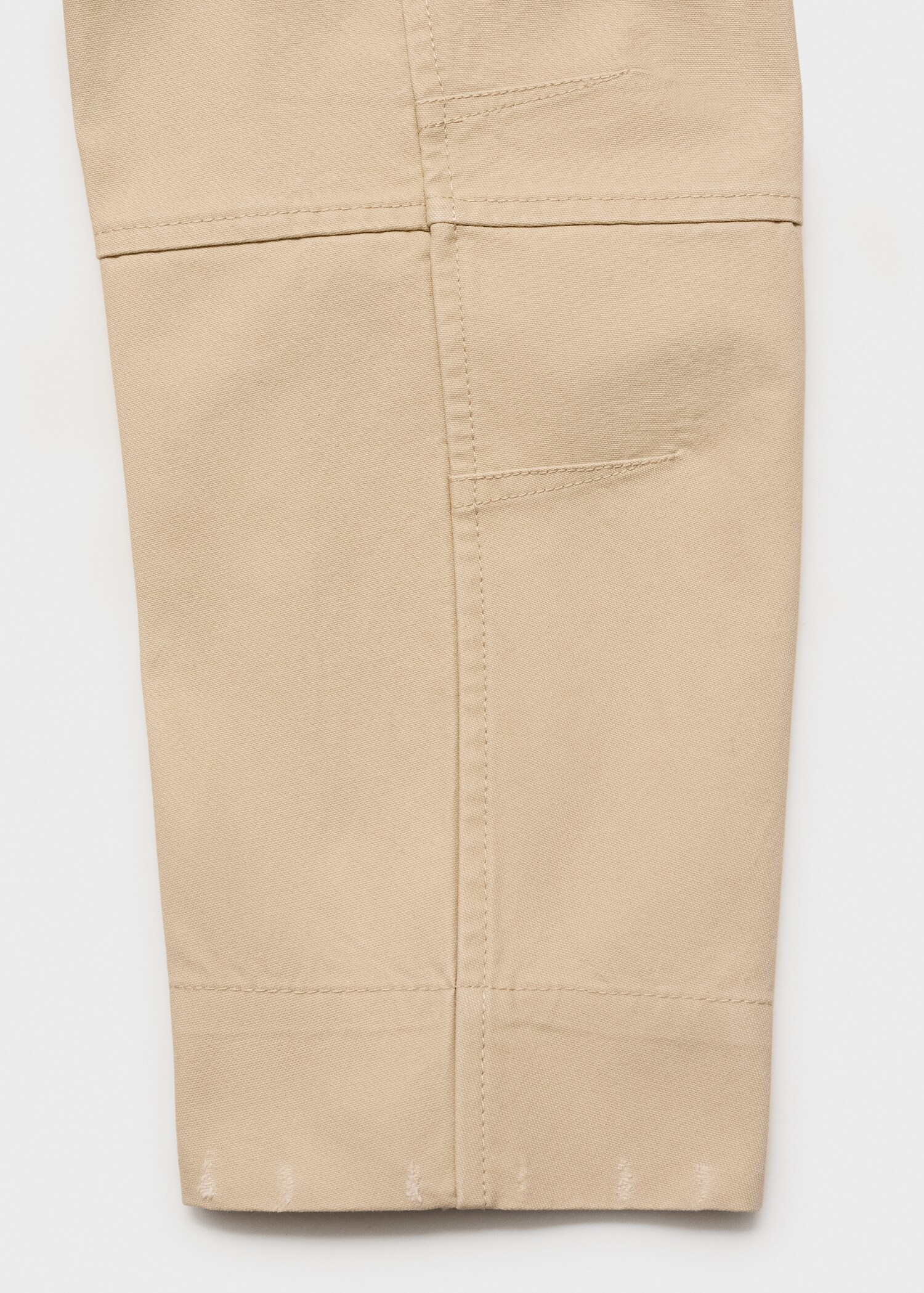 Veste en coton à col contrasté - Détail de l'article 0