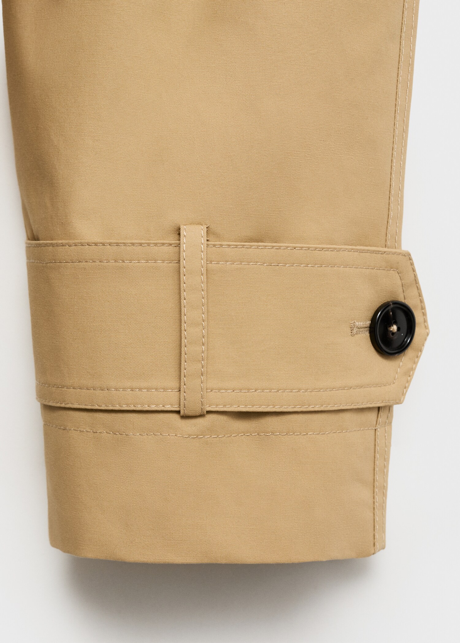 Cotton parka with buttons - Details of the article 0