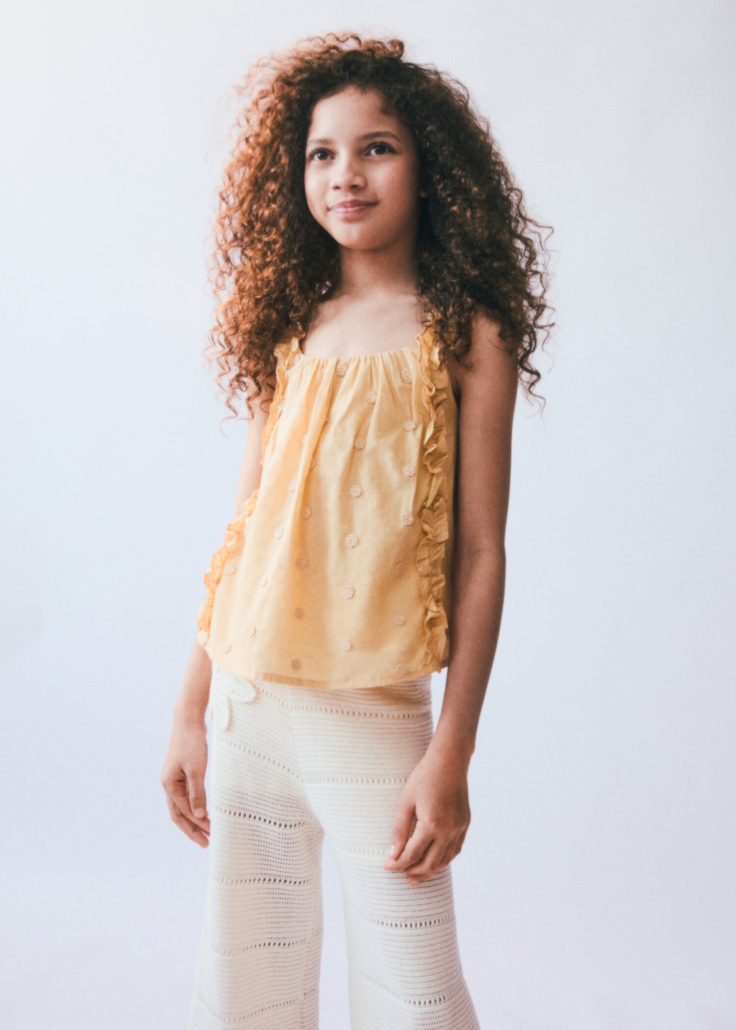 Blouse brodée froncée - Détail de l'article 5