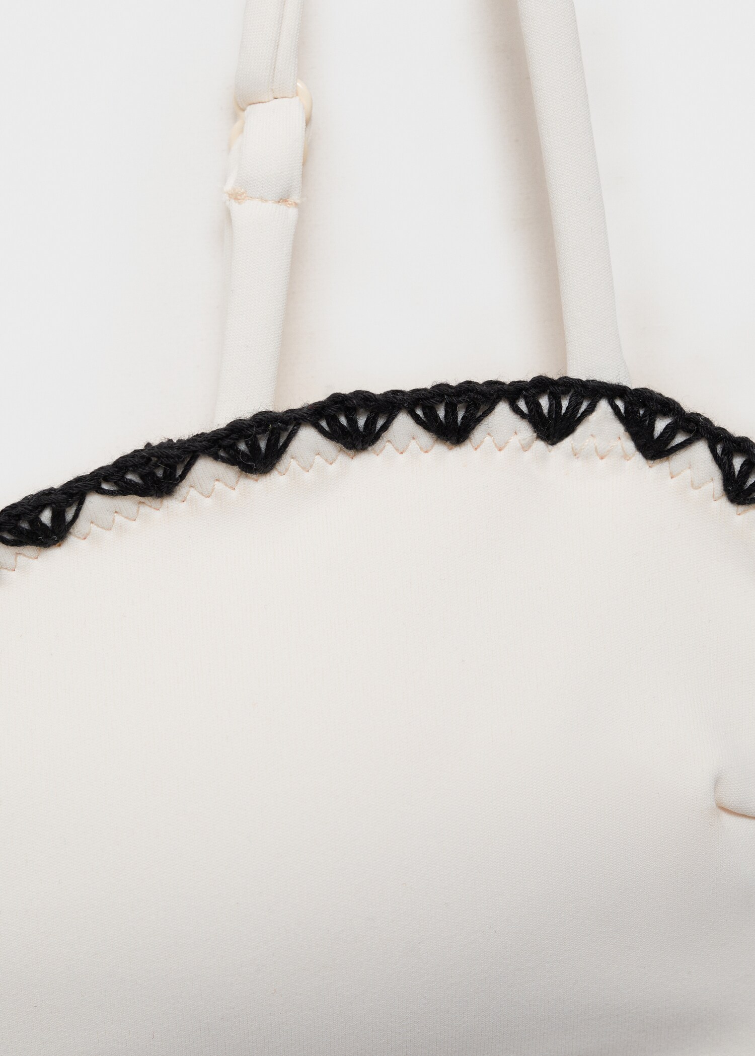 Top bikini bandó rivets contrast - Detall de l'article 8