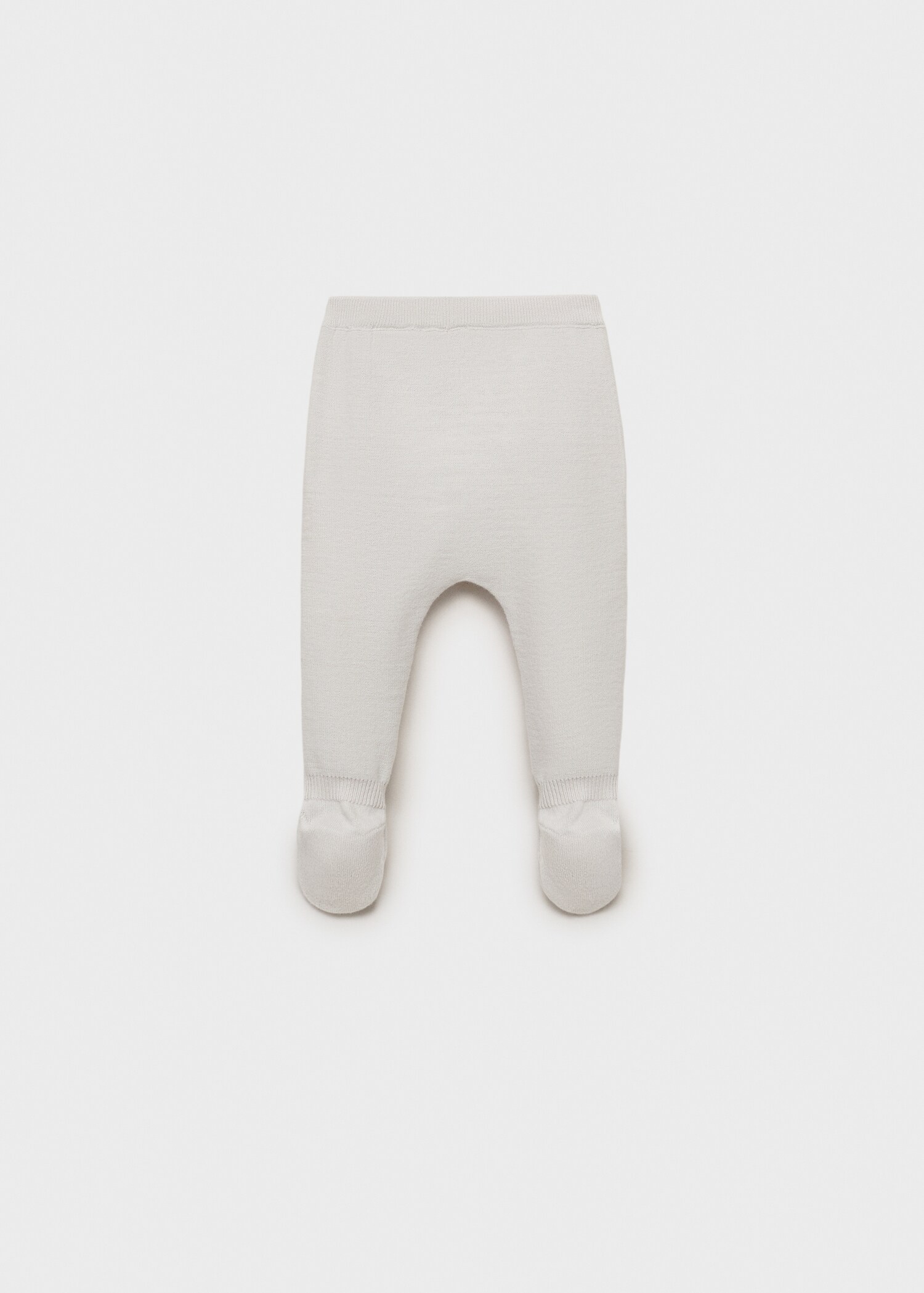 Strickstrampelhose aus Baumwolle - Rückseite des Artikels