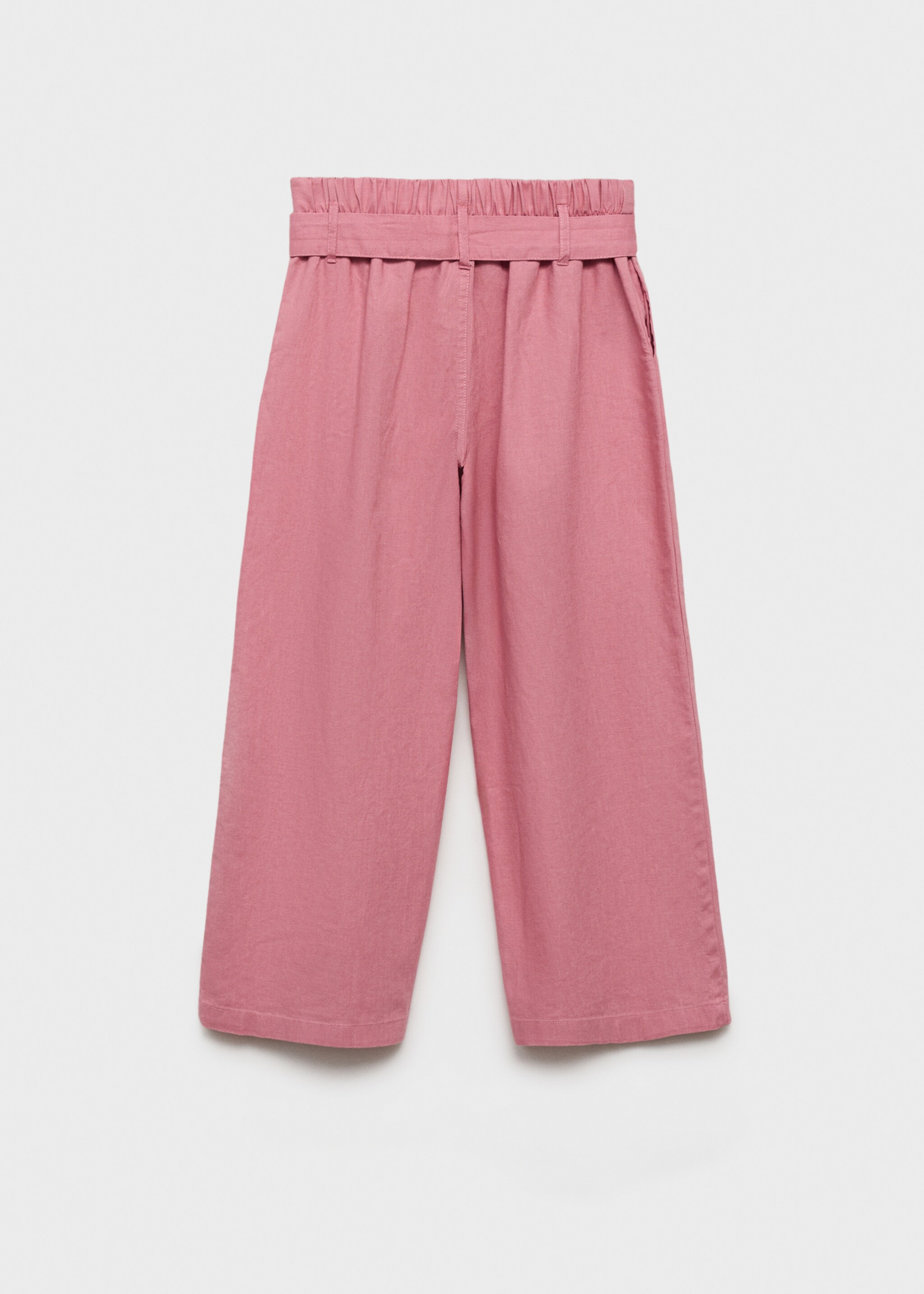 Belt line trousers - Reverse of the article, Pink. Ref: 87075964-00.