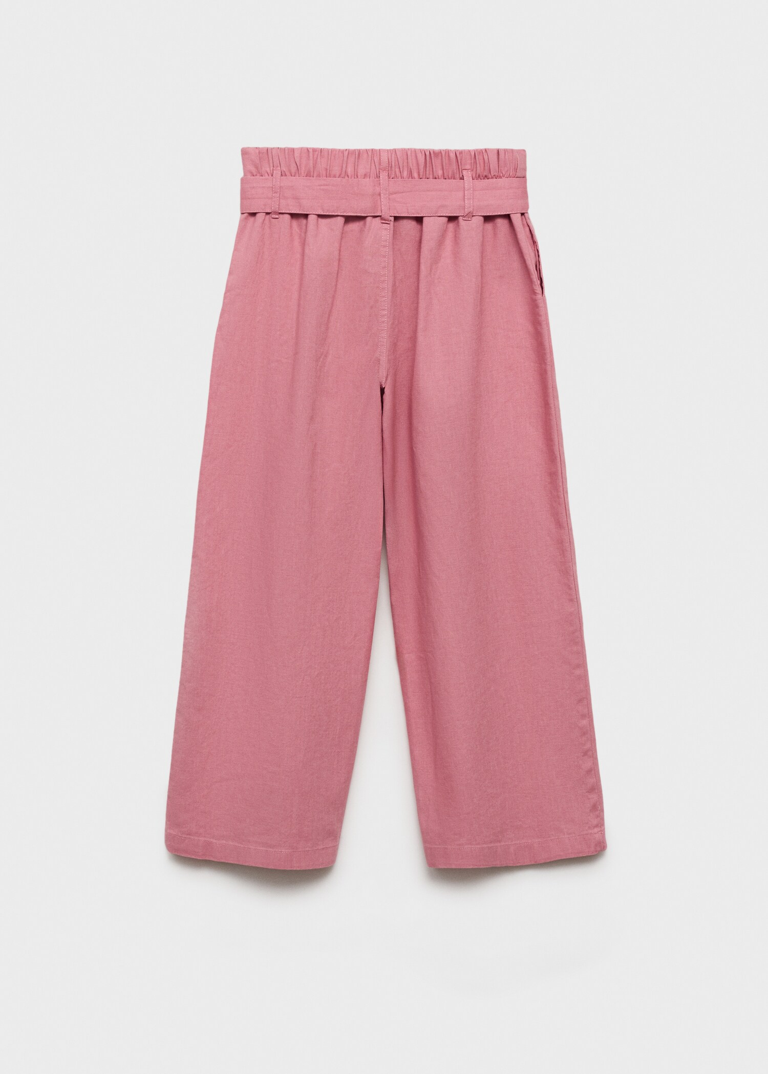 Belt line trousers - Reverse of the article